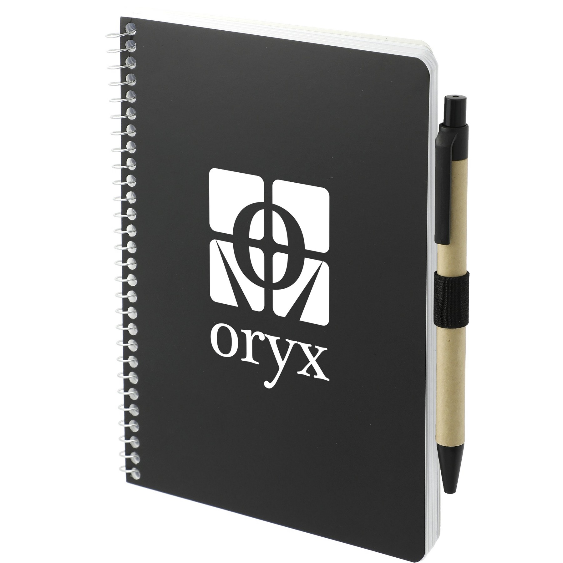 Picture of 5'' x 7'' FSC® Mix Spiral Notebook with Pen