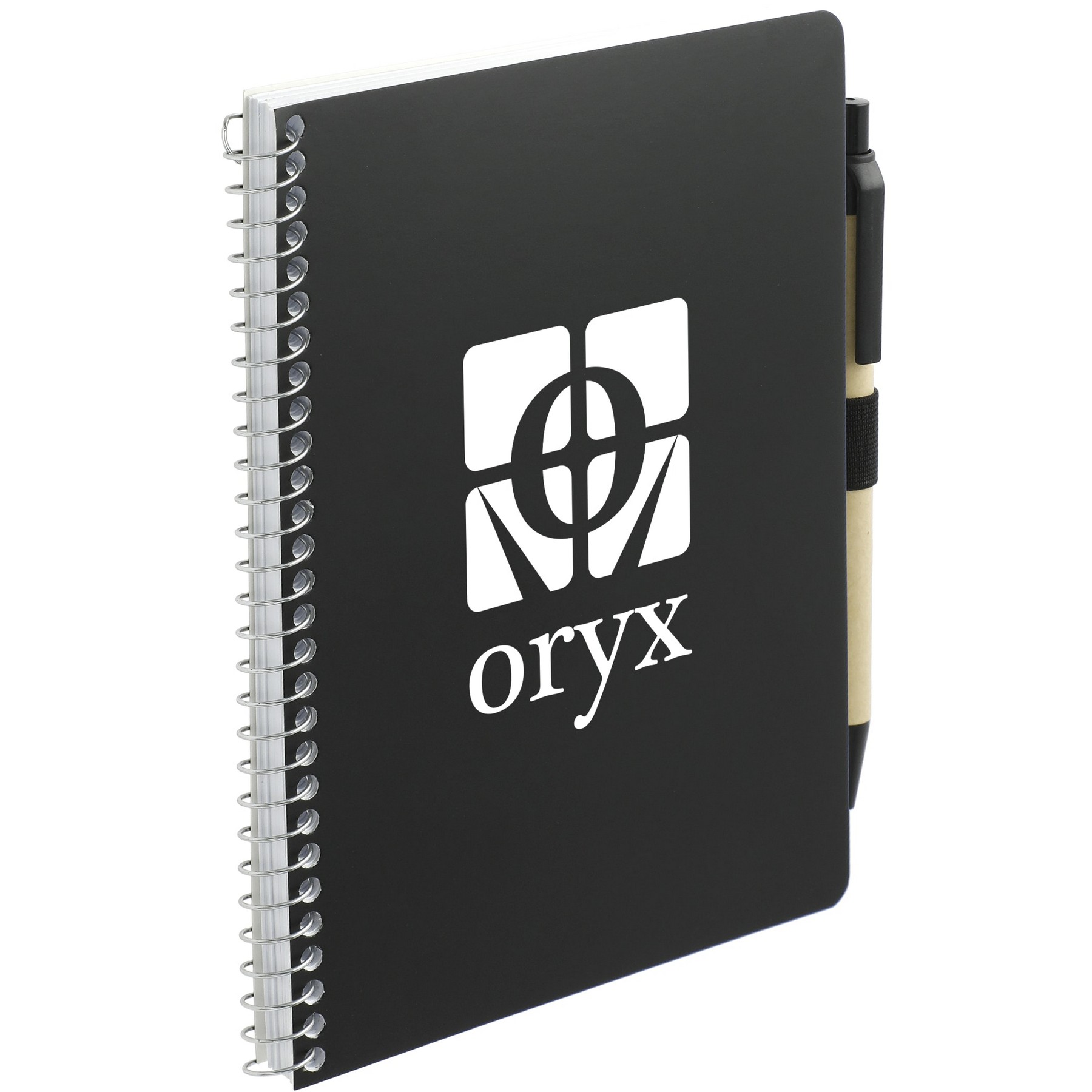 Picture of 5'' x 7'' FSC® Mix Spiral Notebook with Pen