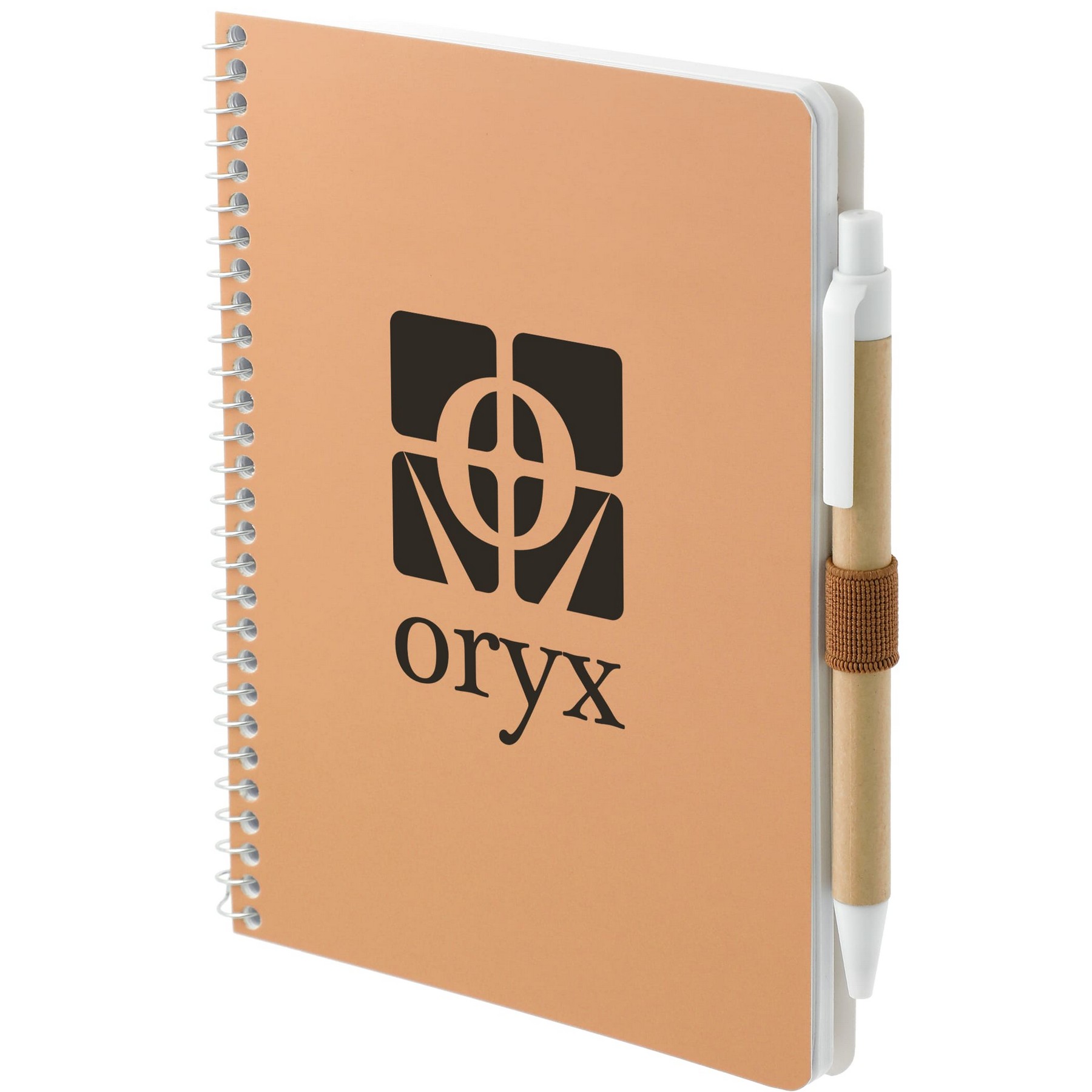Picture of 5'' x 7'' FSC® Mix Spiral Notebook with Pen