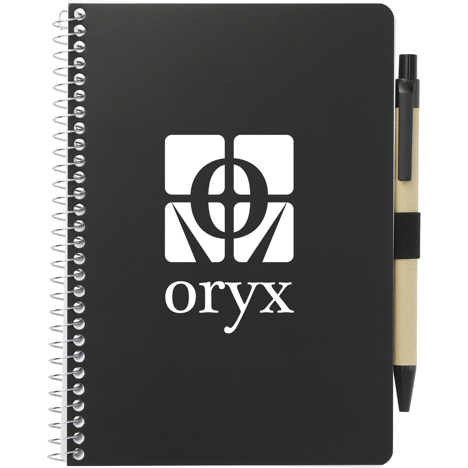 Picture of 5'' x 7'' FSC® Mix Spiral Notebook with Pen