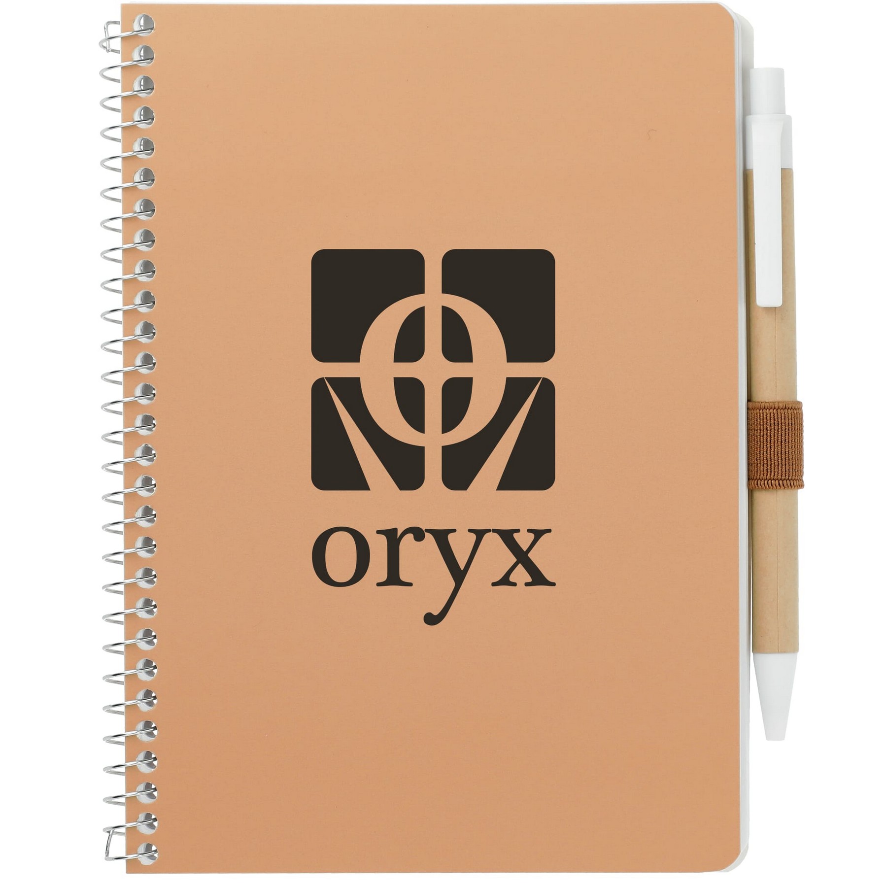 Picture of 5'' x 7'' FSC® Mix Spiral Notebook with Pen