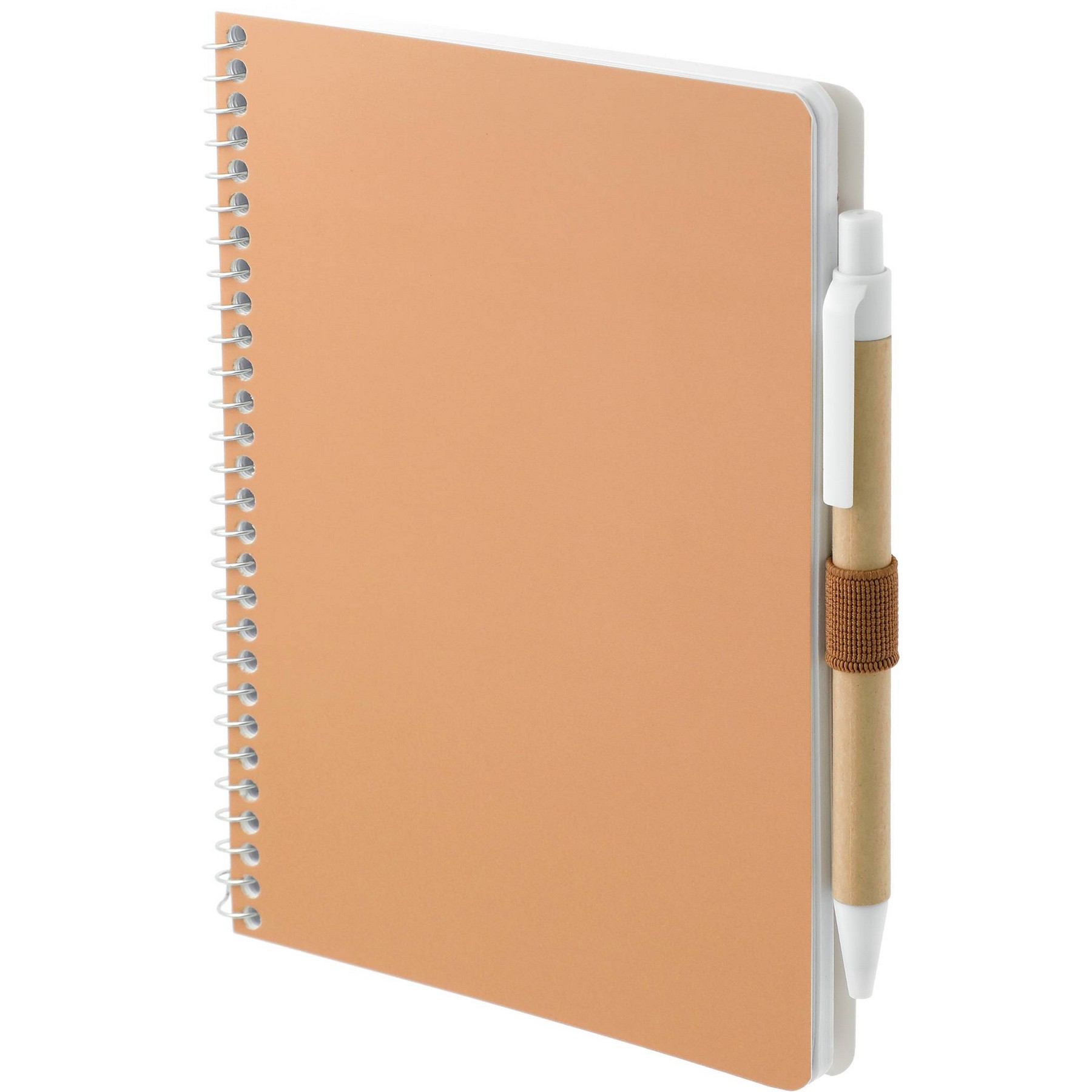 Picture of 5'' x 7'' FSC® Mix Spiral Notebook with Pen