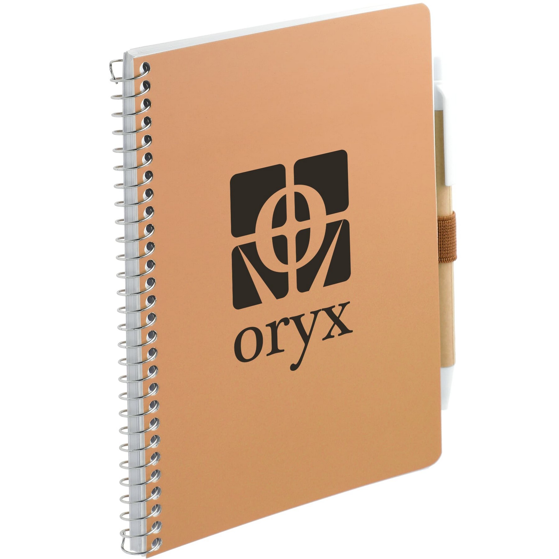 Picture of 5'' x 7'' FSC® Mix Spiral Notebook with Pen