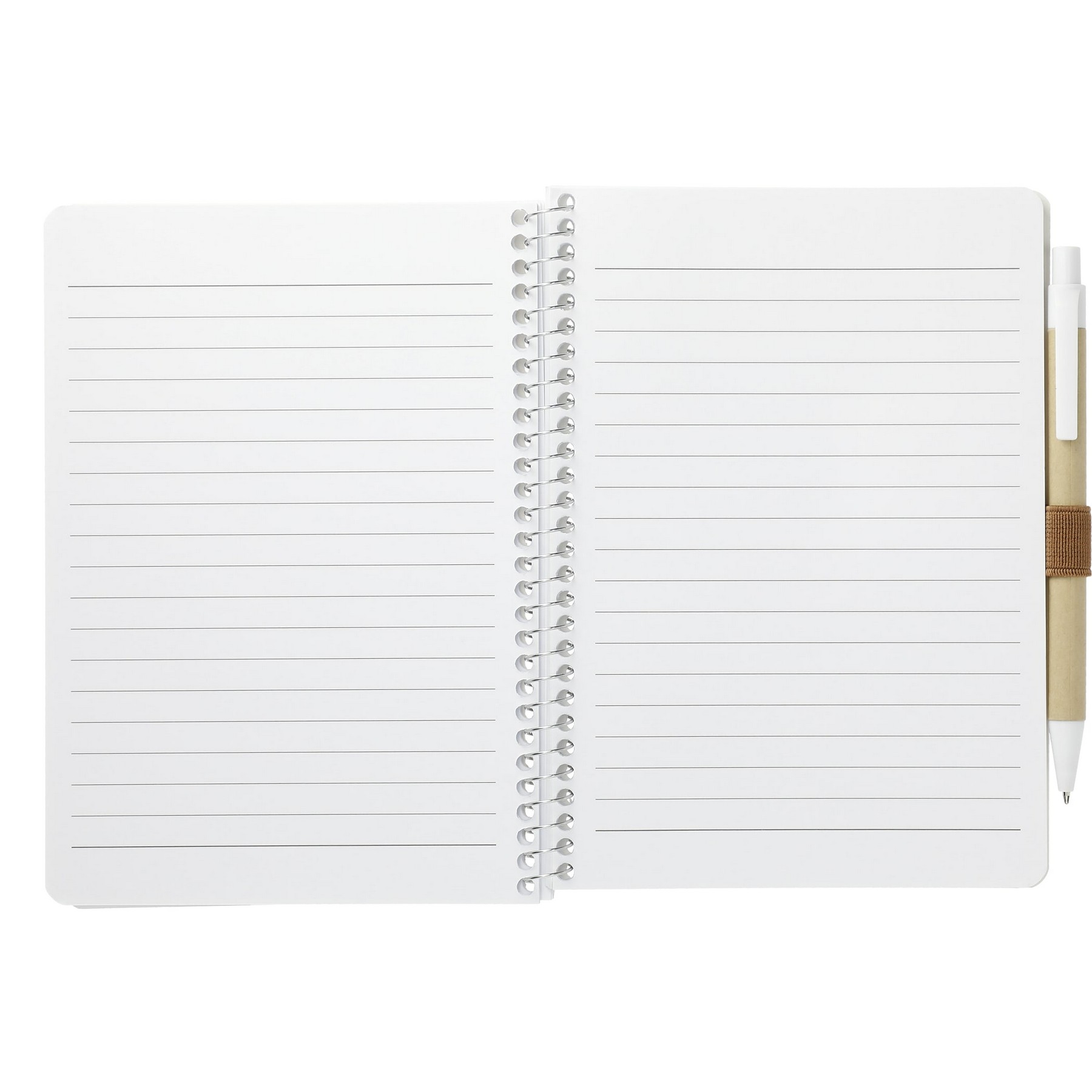 Picture of 5'' x 7'' FSC® Mix Spiral Notebook with Pen