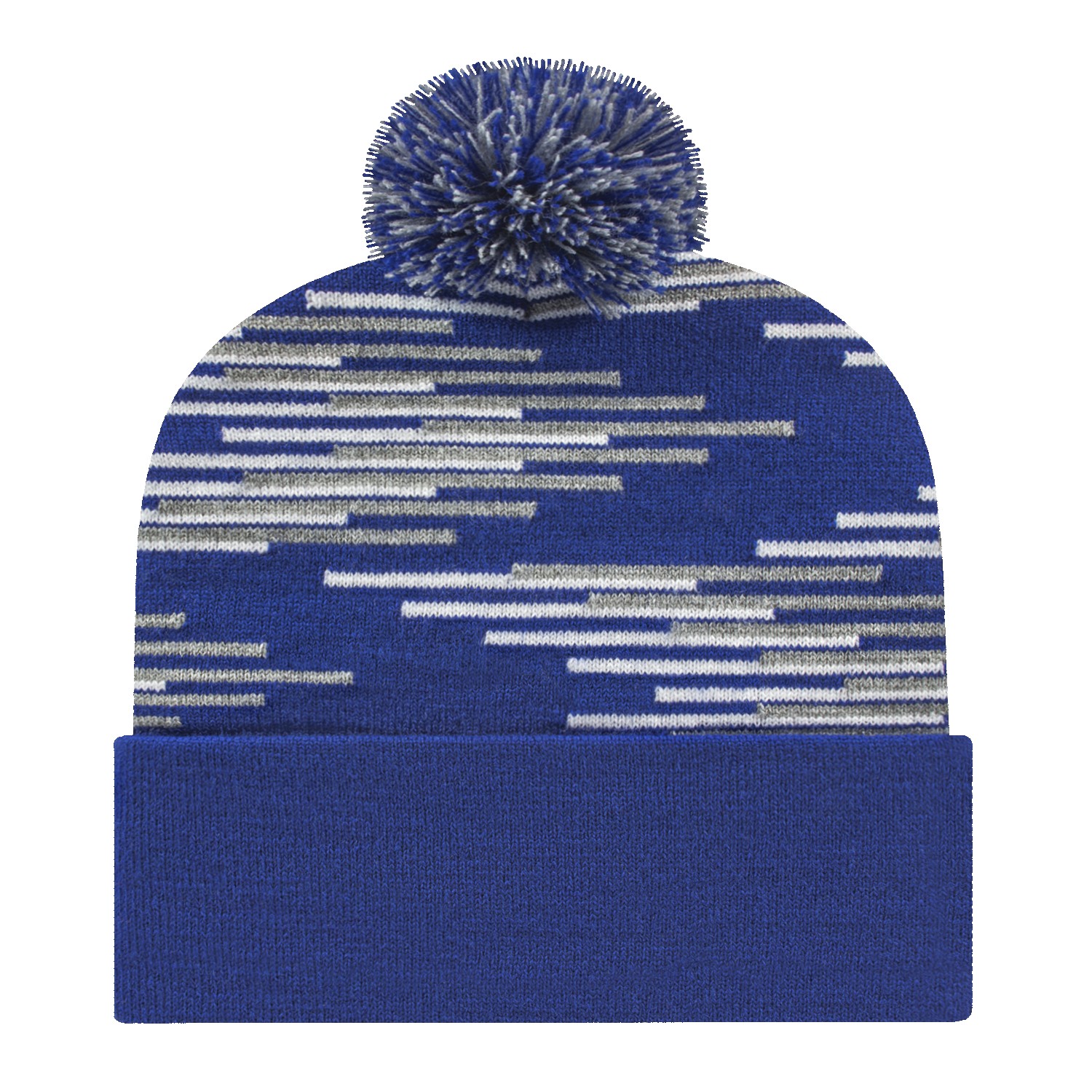 Picture of Bar Knit Cap with Cuff