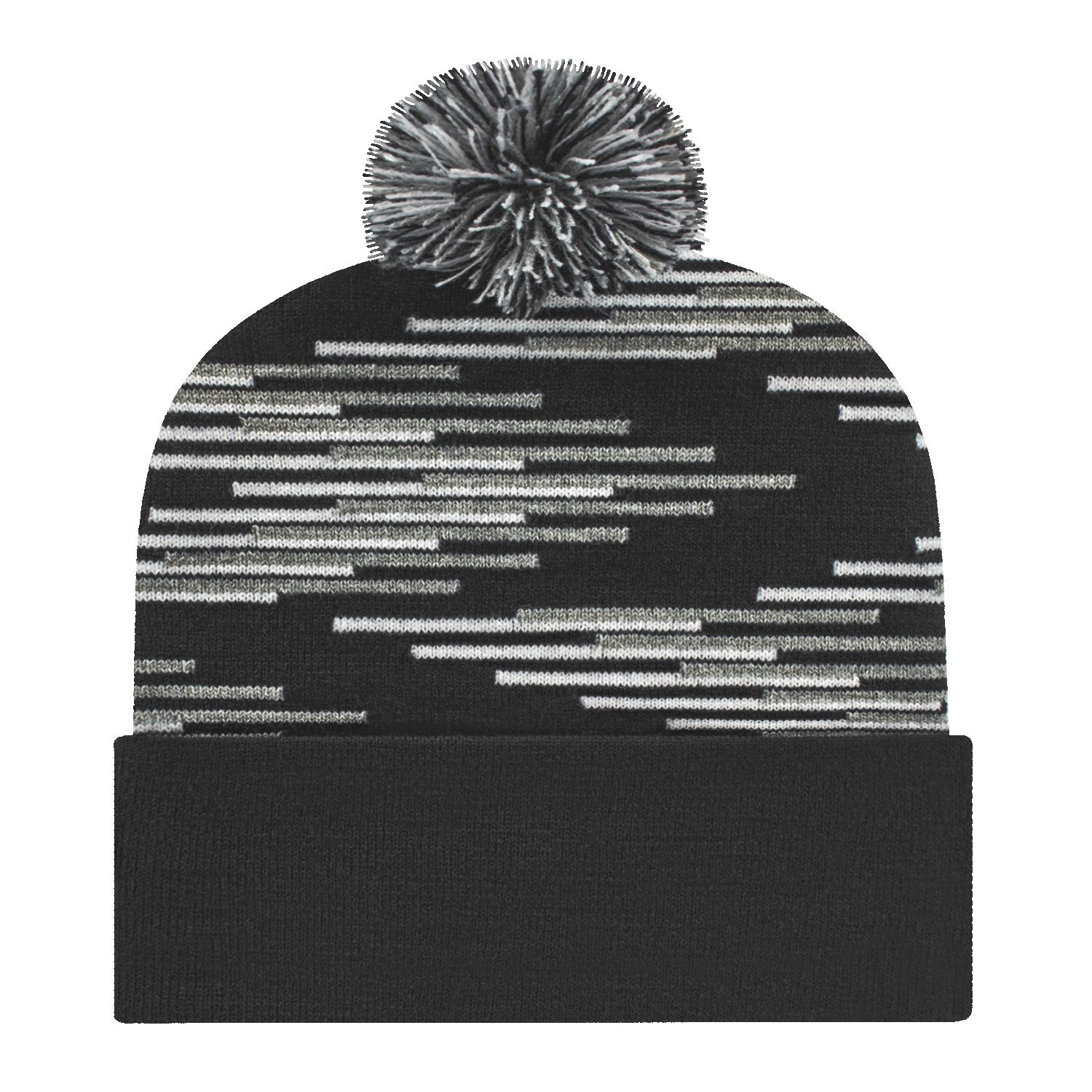 Picture of Bar Knit Cap with Cuff
