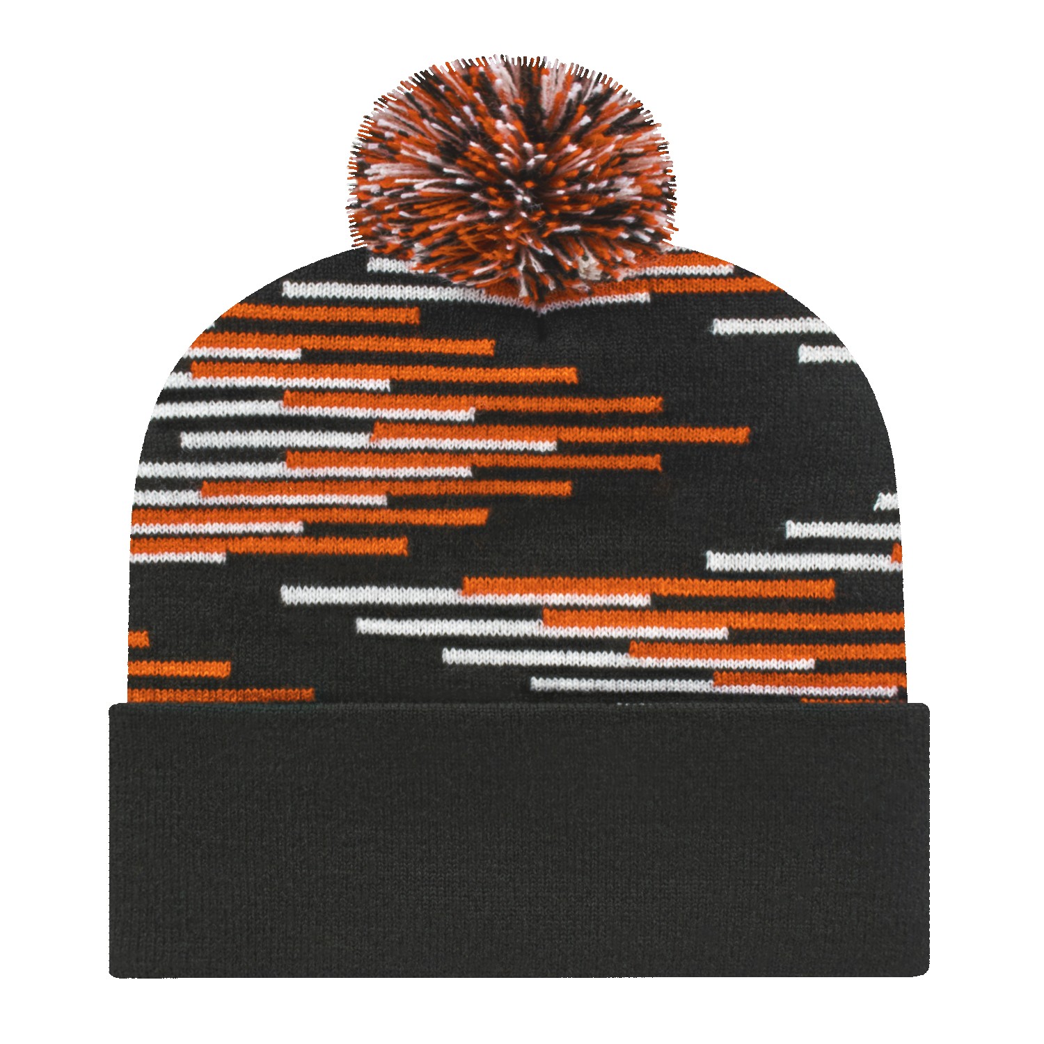 Picture of Bar Knit Cap with Cuff
