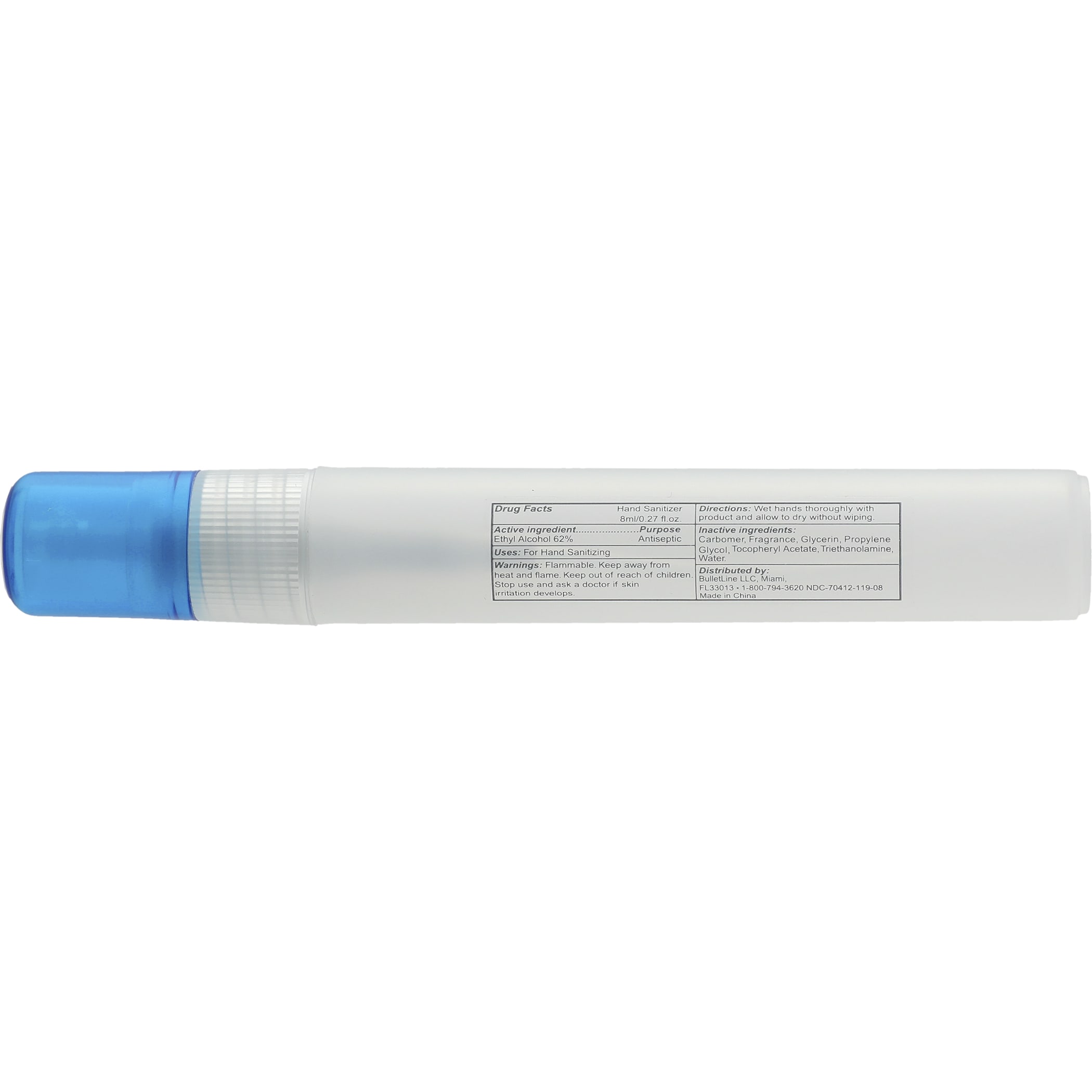 Picture of 0.27oz Pen Sprayer Sanitizer with 62% Alcohol