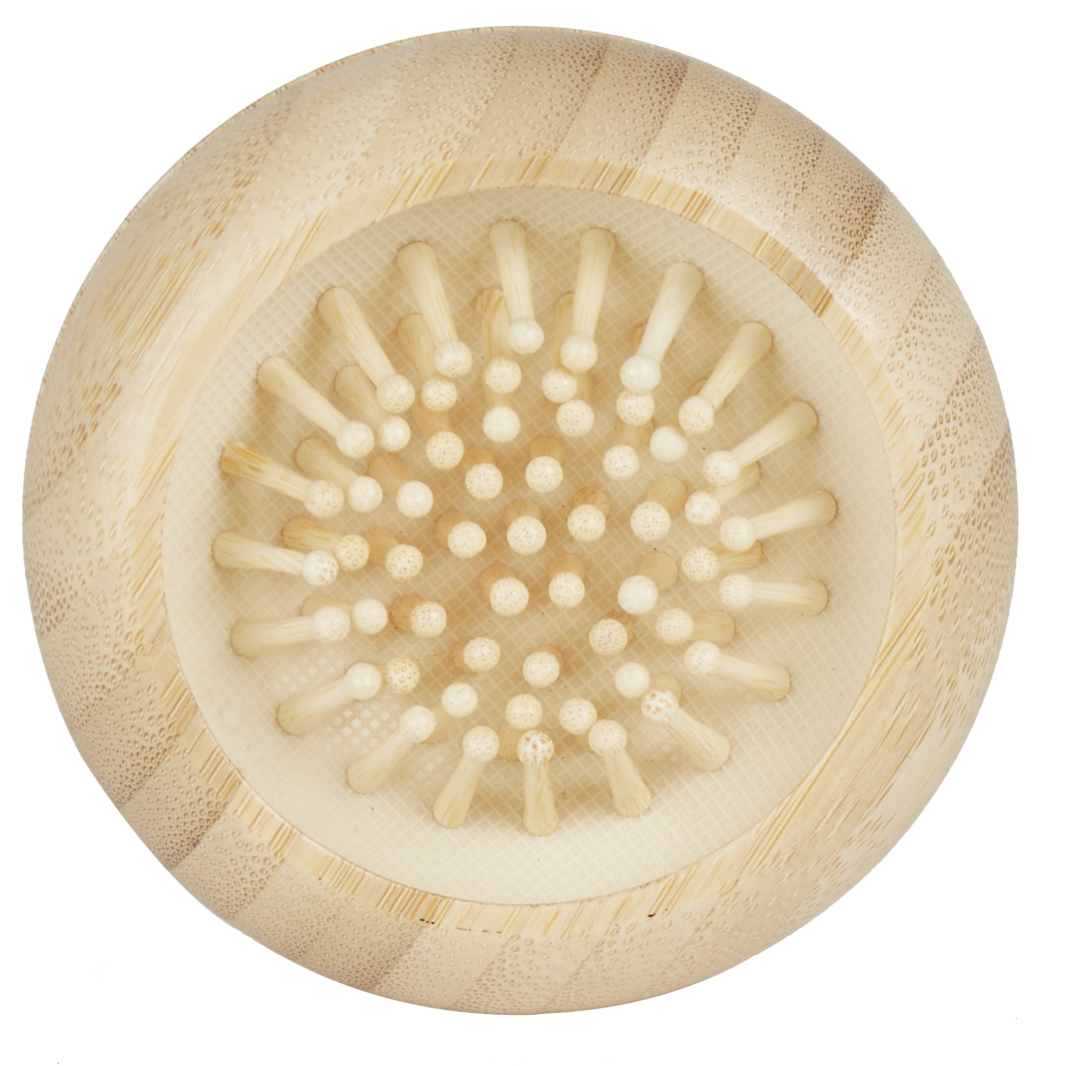 Picture of FSC® 100% Bamboo Compact Mirror/Brush
