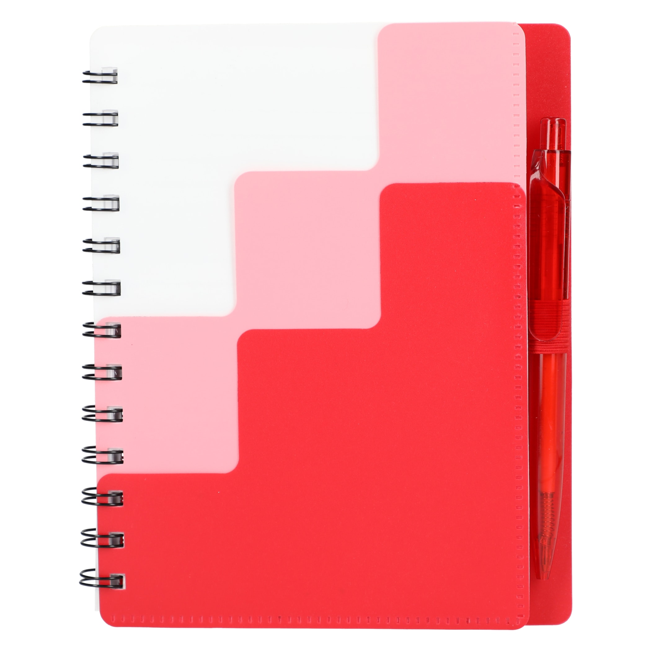 Picture of 5'' x 7'' Recycled Pace Spiral Notebook w Pen