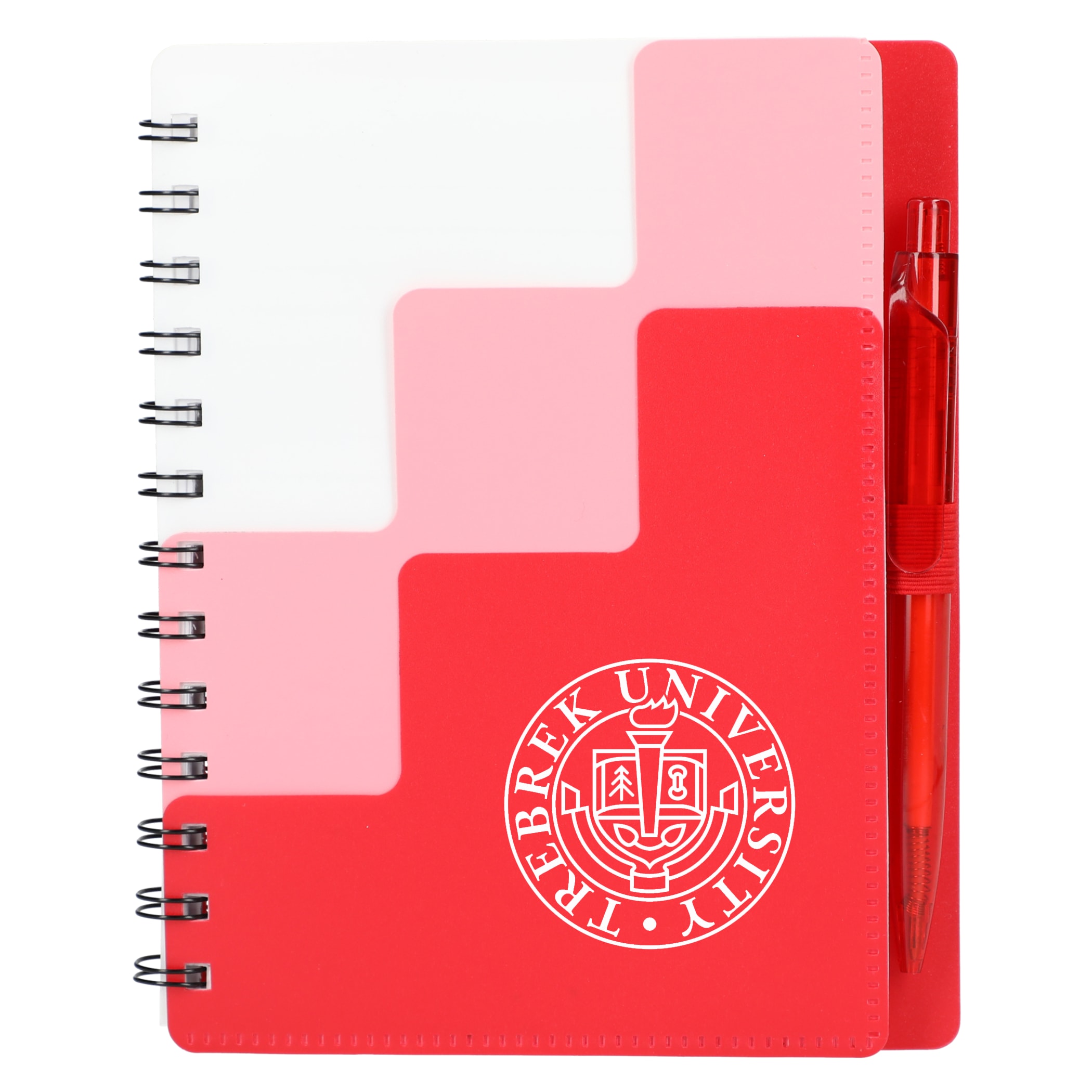 Picture of 5'' x 7'' Recycled Pace Spiral Notebook w Pen