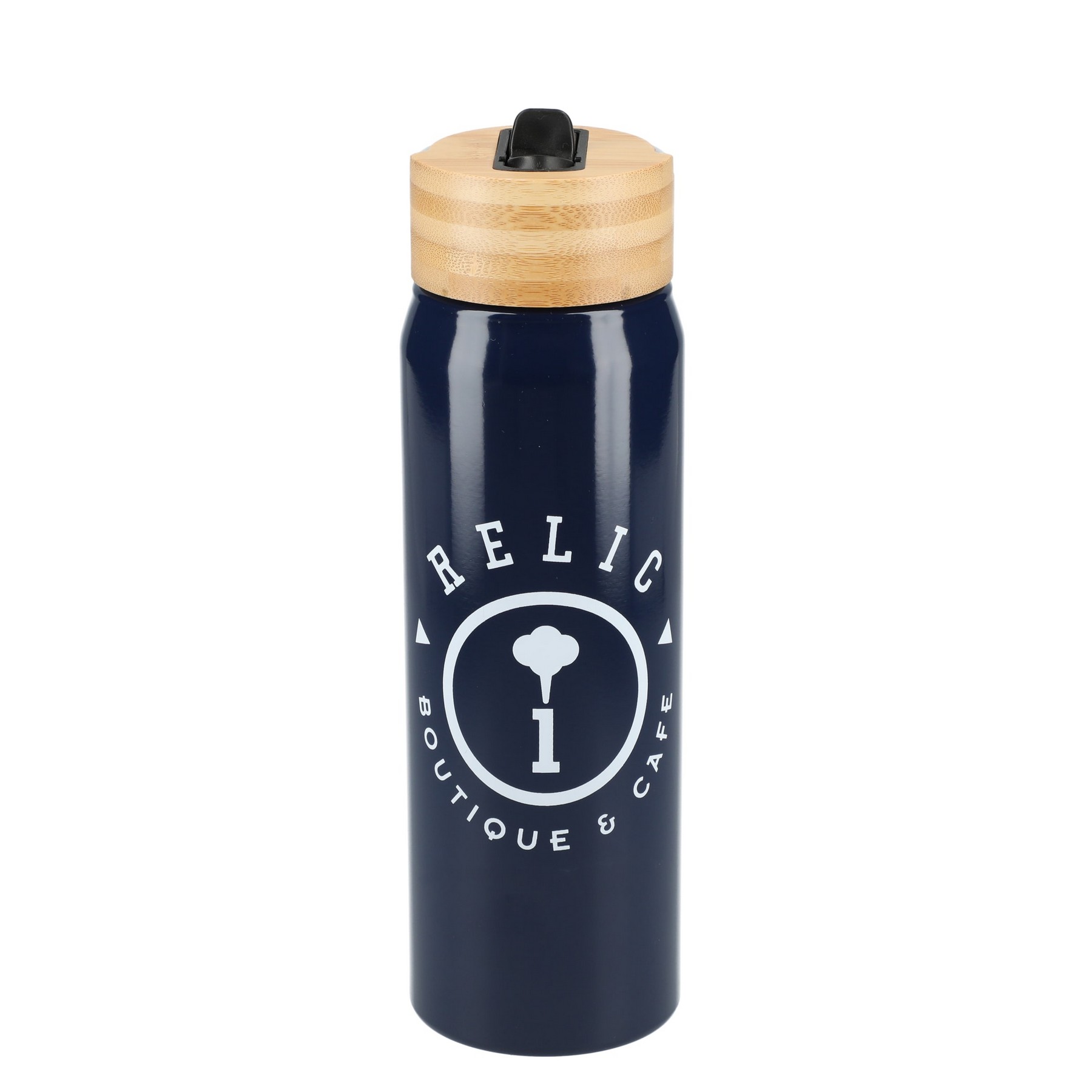 Picture of Billy 26oz Eco-Friendly Aluminum Bottle W/ FSC® 100% Bamboo Lid