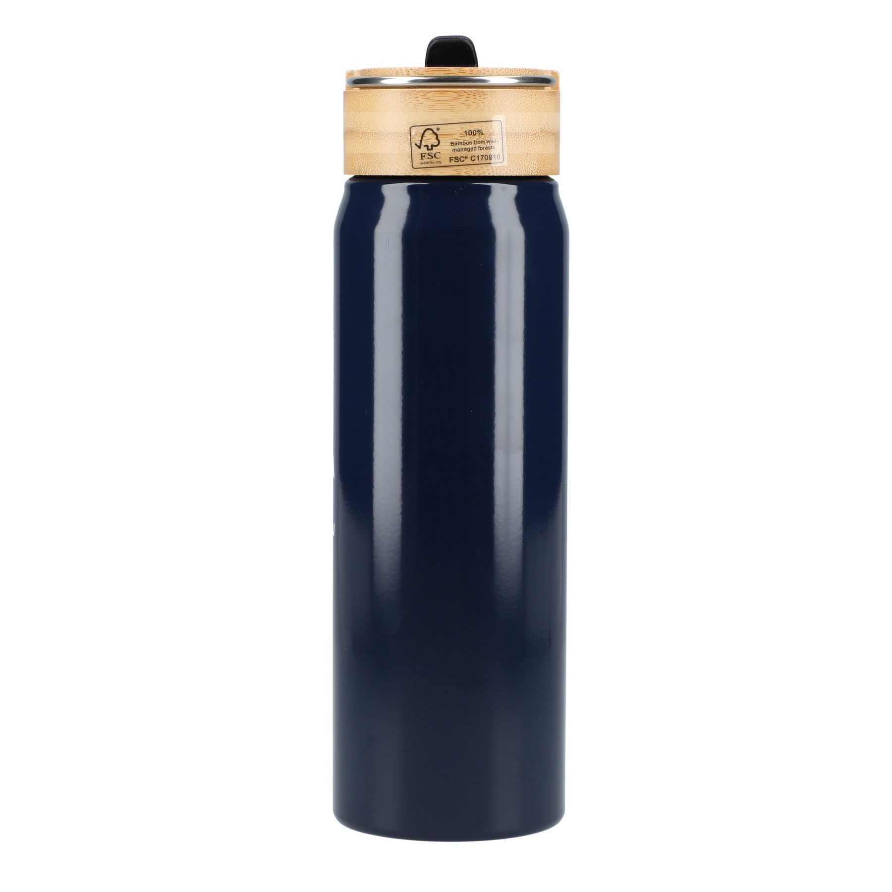 Picture of Billy 26oz Eco-Friendly Aluminum Bottle W/ FSC® 100% Bamboo Lid