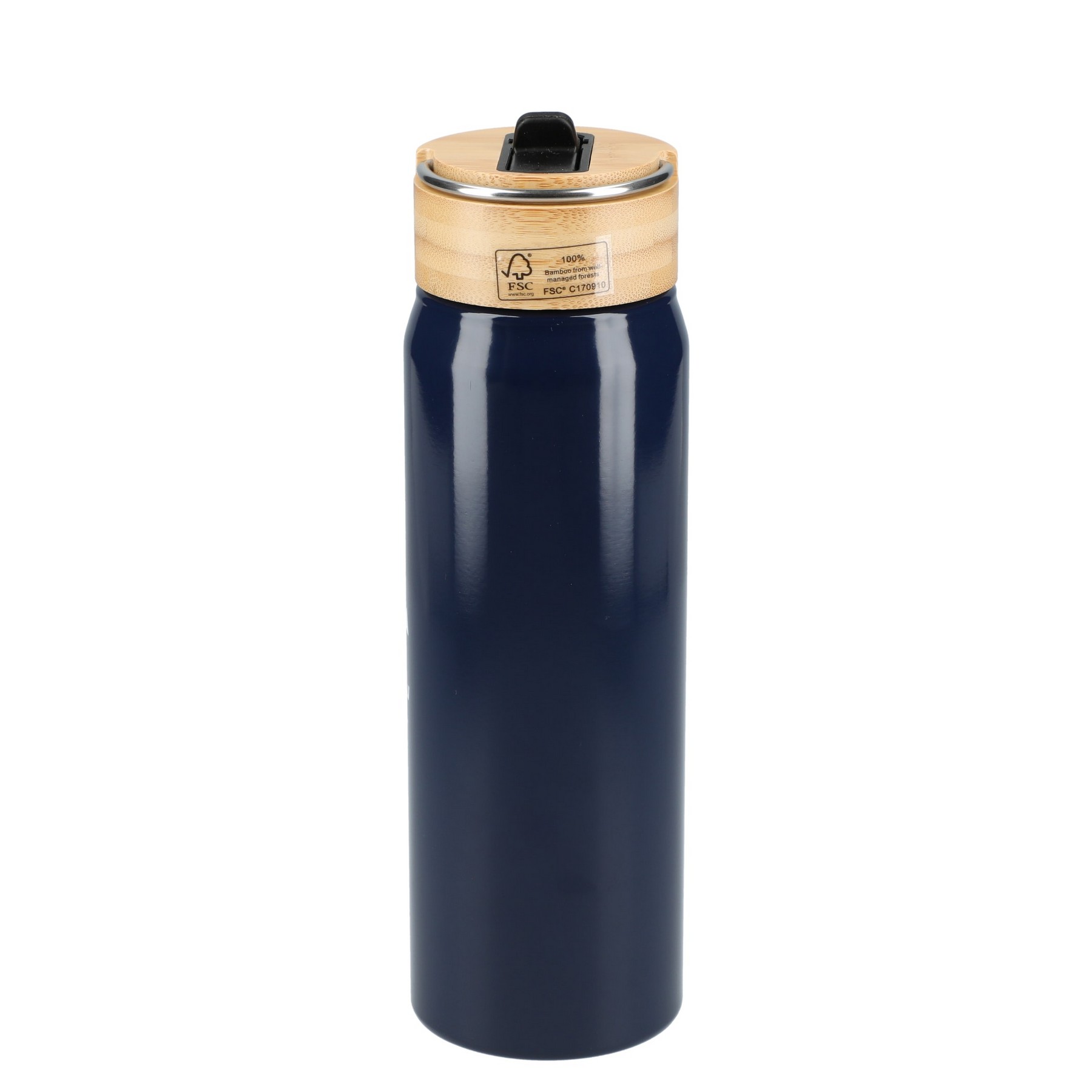 Picture of Billy 26oz Eco-Friendly Aluminum Bottle W/ FSC® 100% Bamboo Lid