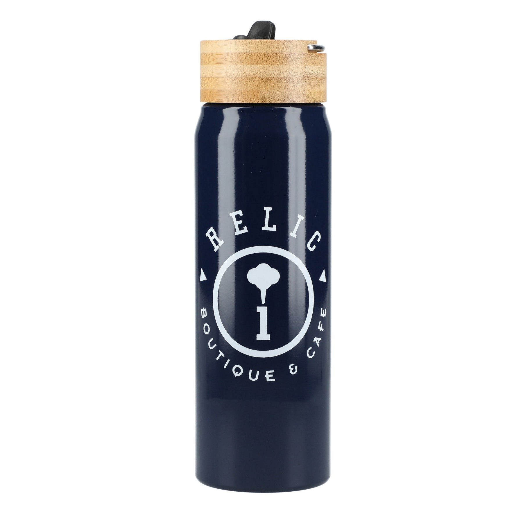 Picture of Billy 26oz Eco-Friendly Aluminum Bottle W/ FSC® 100% Bamboo Lid