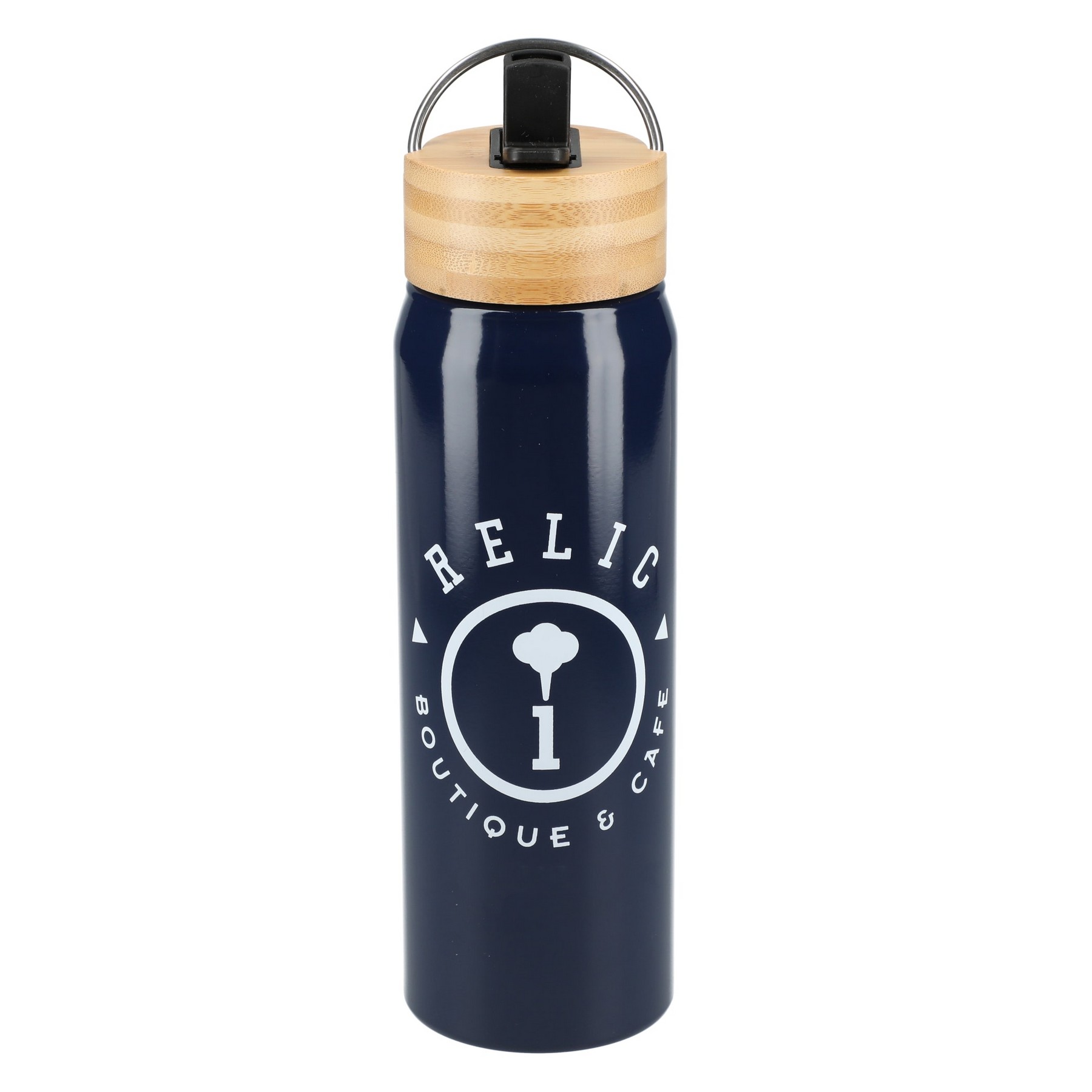 Picture of Billy 26oz Eco-Friendly Aluminum Bottle W/ FSC® 100% Bamboo Lid