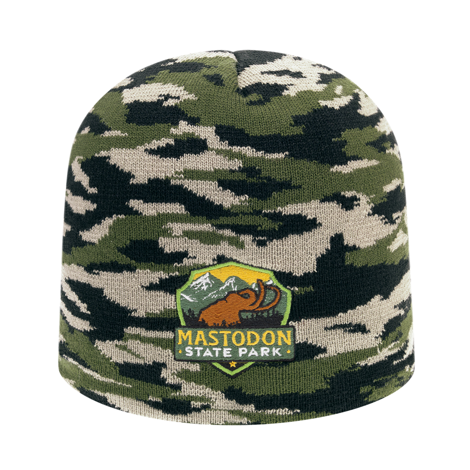 Picture of Vintage Tiger Camouflage Knit Beanie