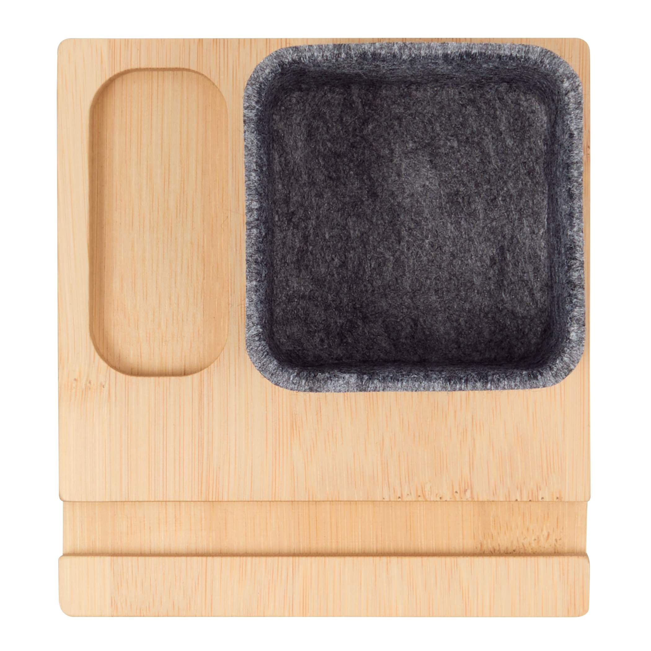 Picture of Recycled Felt & Bamboo Pen Holder