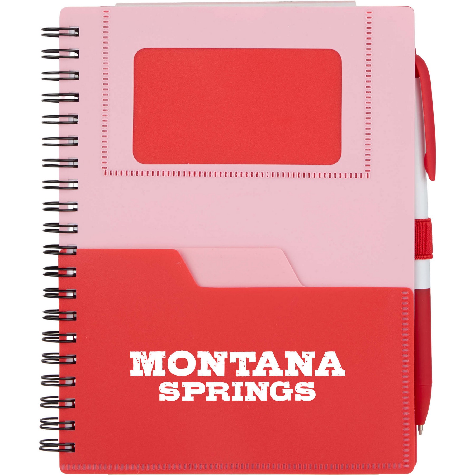 Picture of 5" x 7" FSC® Recycled Stash Spiral Notebook