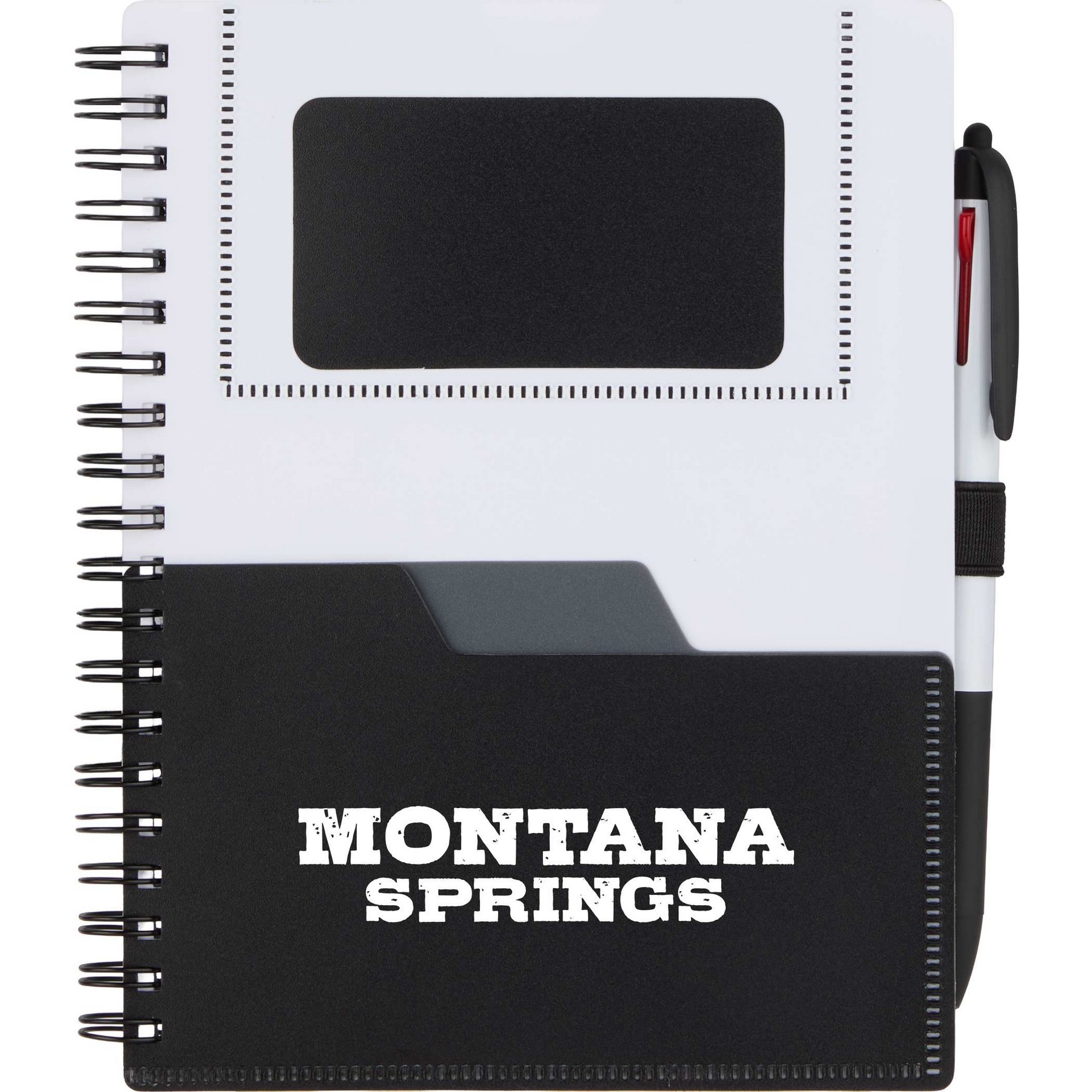 Picture of 5" x 7" FSC® Recycled Stash Spiral Notebook