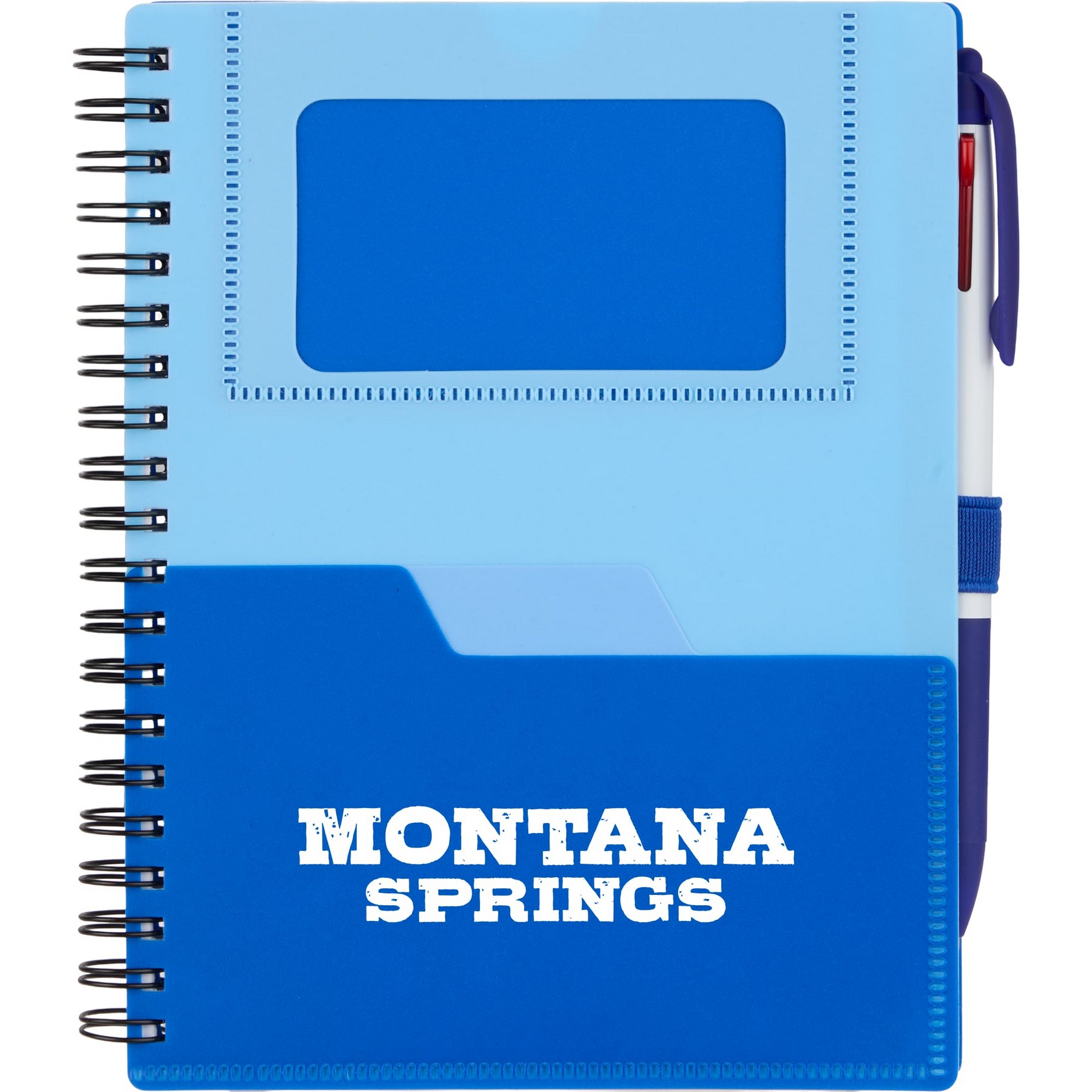 Picture of 5" x 7" FSC® Recycled Stash Spiral Notebook