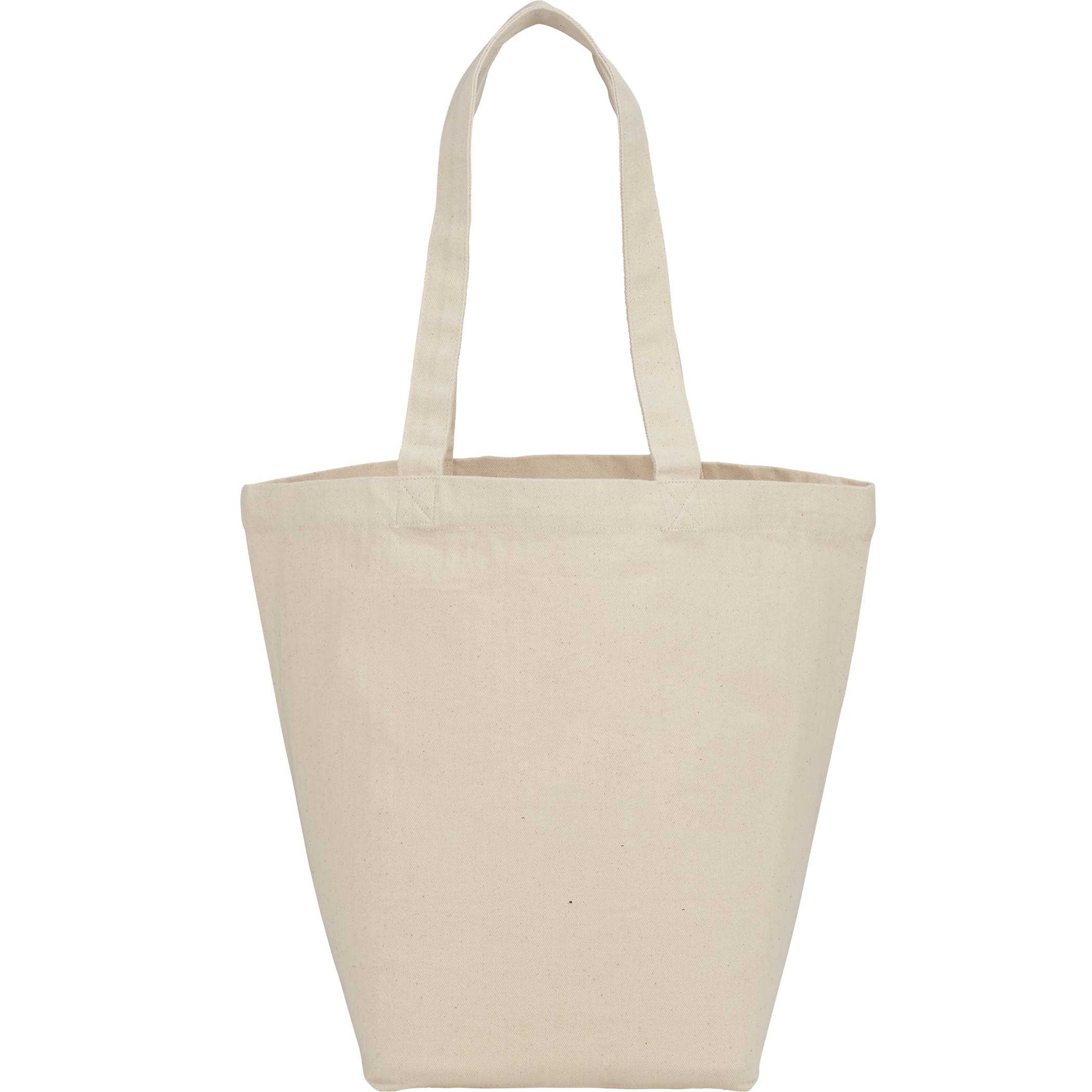 Picture of Herringbone 7oz Cotton Canvas Grocery Tote