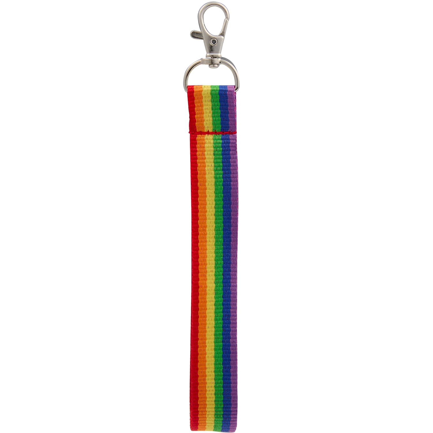 Picture of Rainbow Recycled Wrist Lanyard