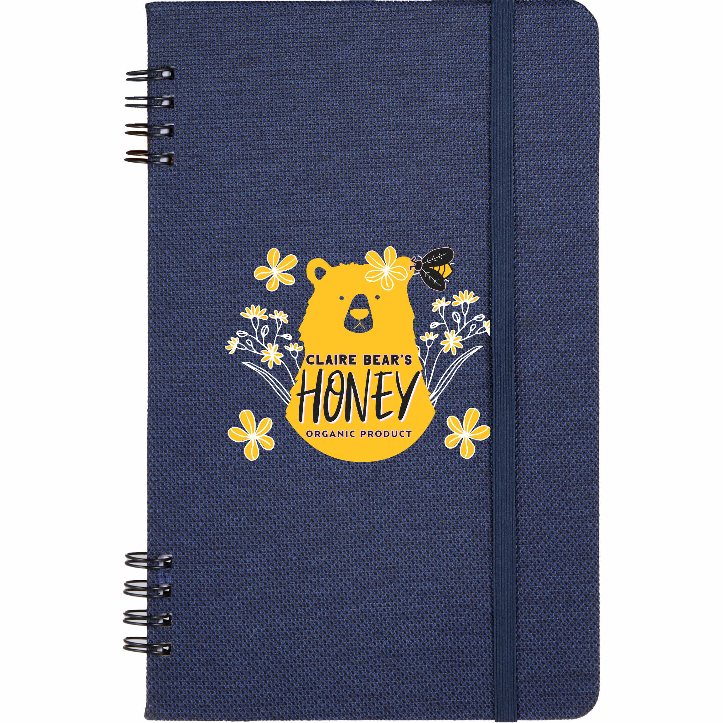 Picture of 5'' x 7'' Vila Recycled Spiral Notebook