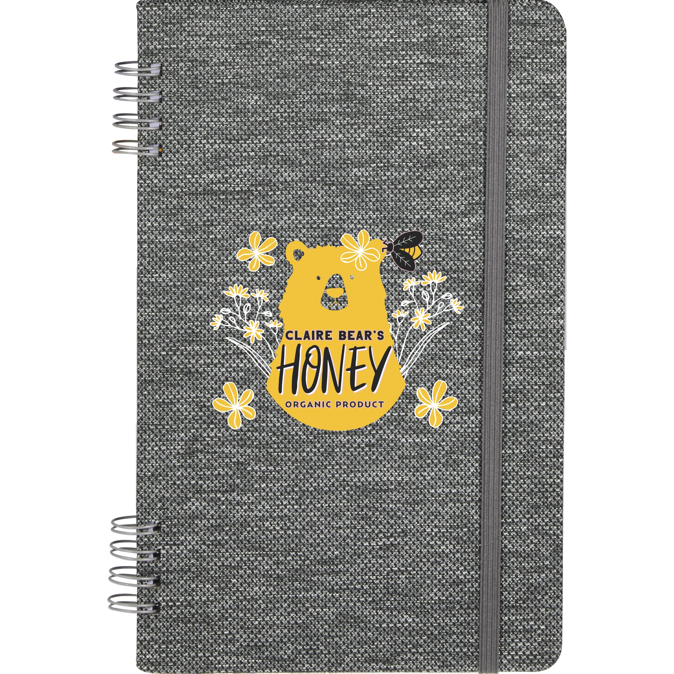 Picture of 5'' x 7'' Vila Recycled Spiral Notebook