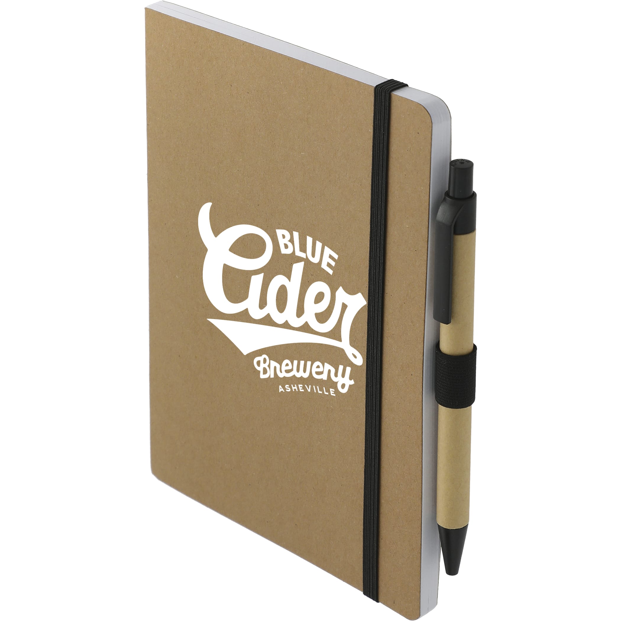 Picture of 5'' x 7'' FSC® Recycled Notebook and Pen Set