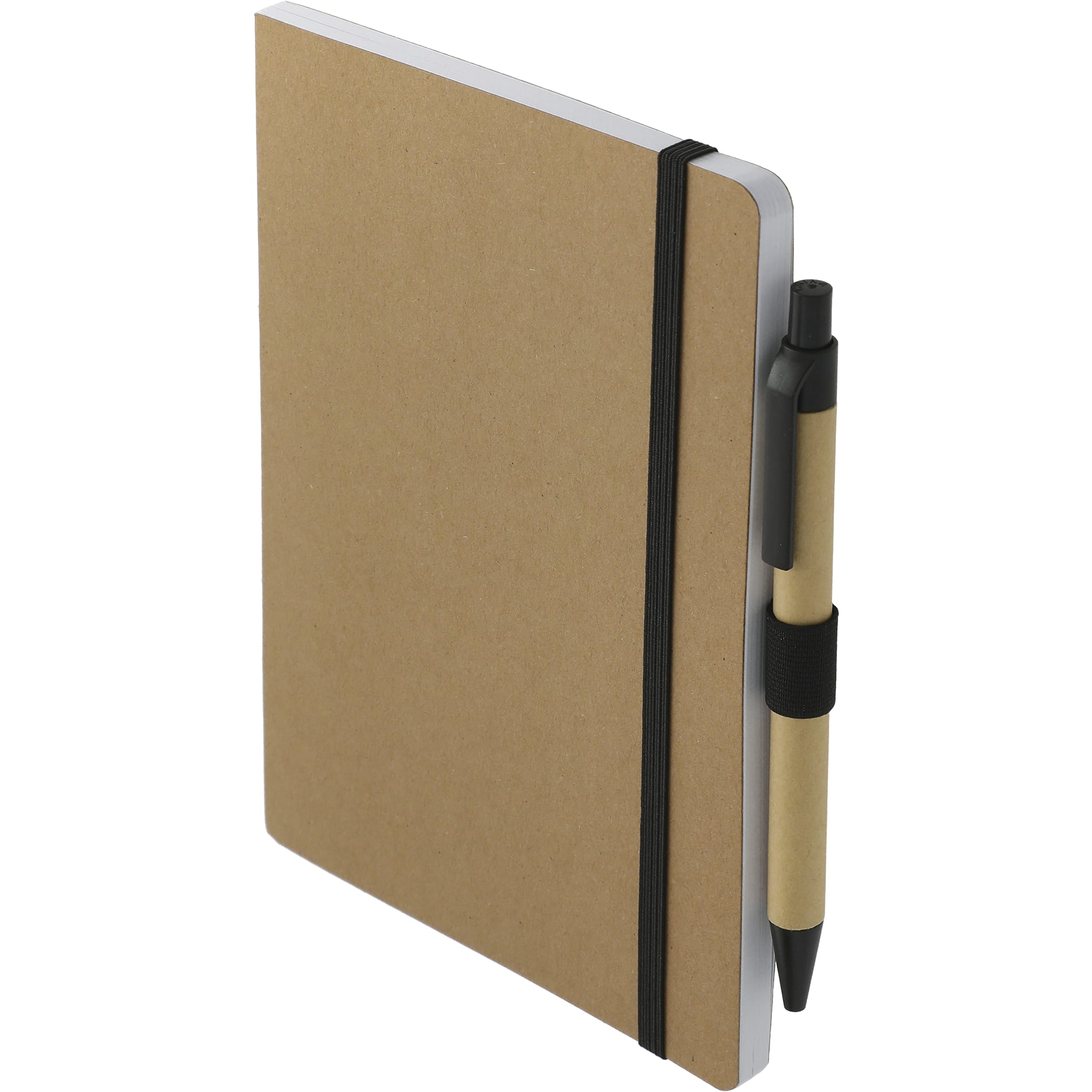 Picture of 5'' x 7'' FSC® Recycled Notebook and Pen Set