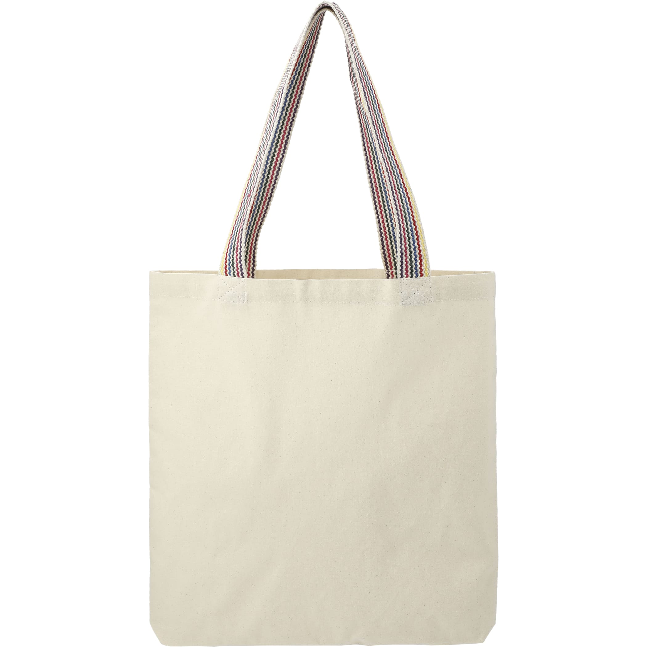Picture of Rainbow Recycled 6oz Cotton Convention Tote