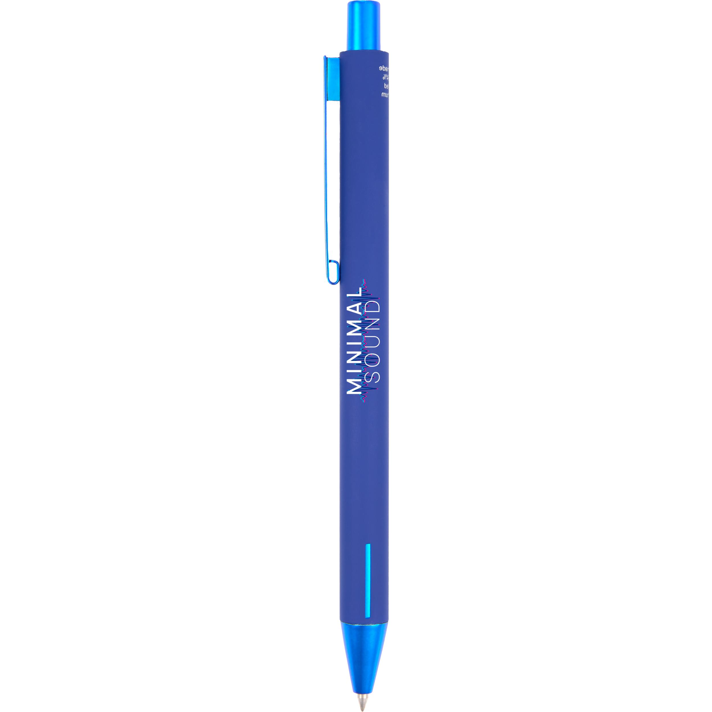 Picture of Halo Soft Touch Recycled Aluminum Gel Pen