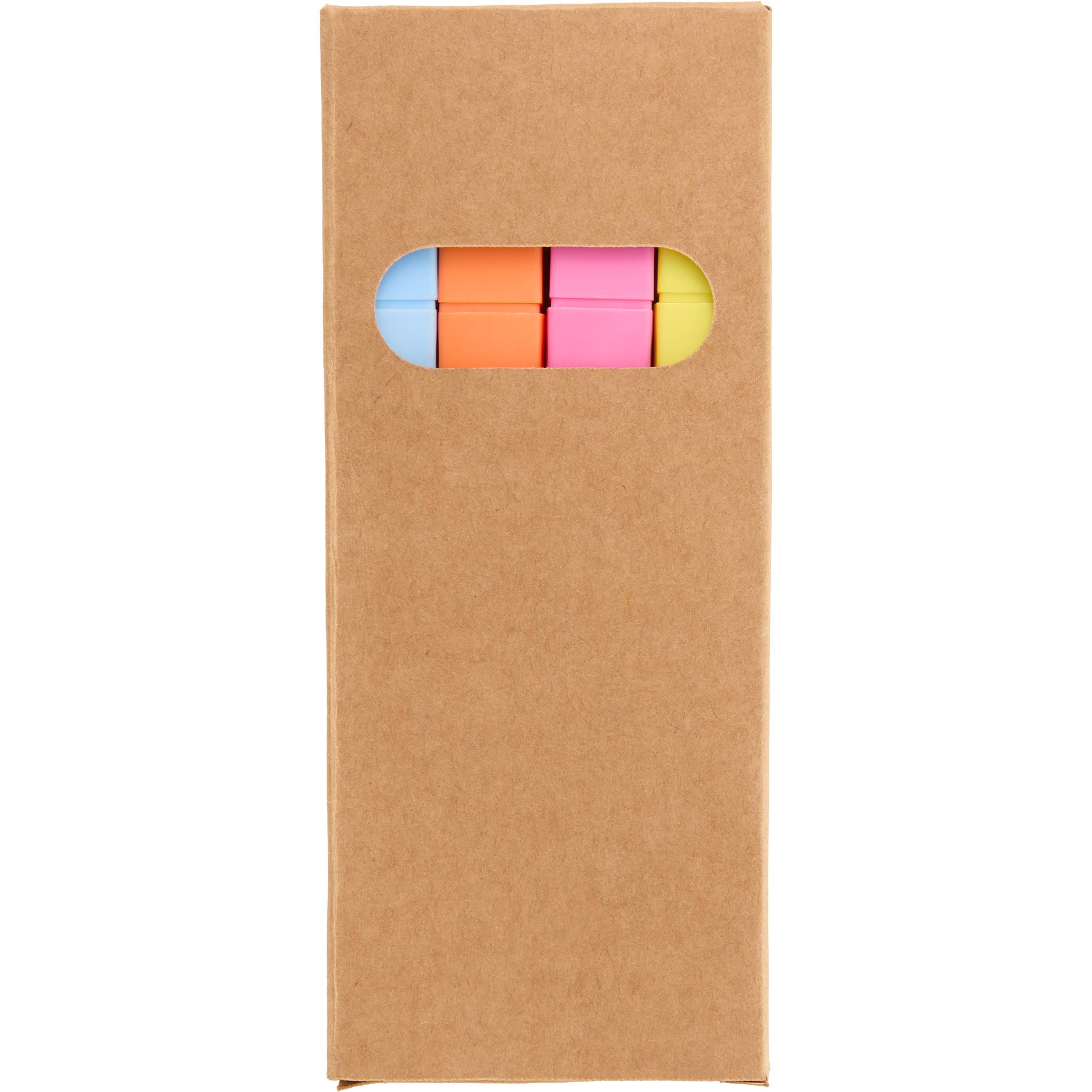 Picture of 4-Piece Square Recycled Highlighter Set