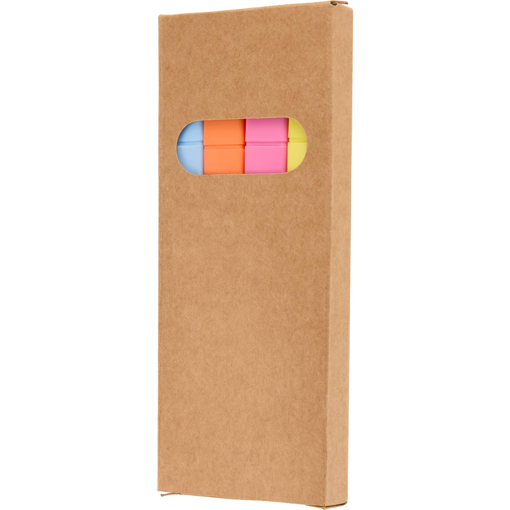 Picture of 4-Piece Square Recycled Highlighter Set