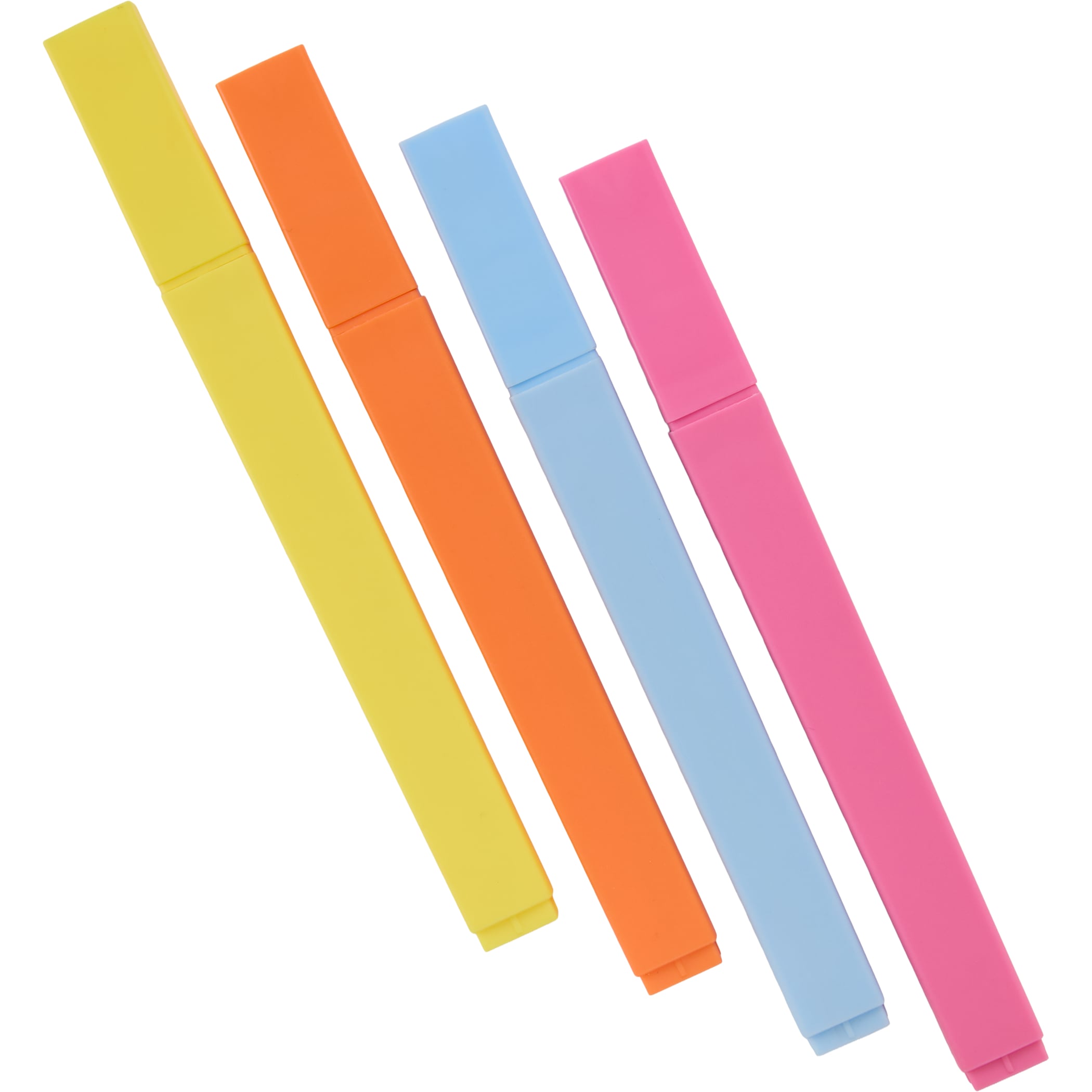 Picture of 4-Piece Square Recycled Highlighter Set