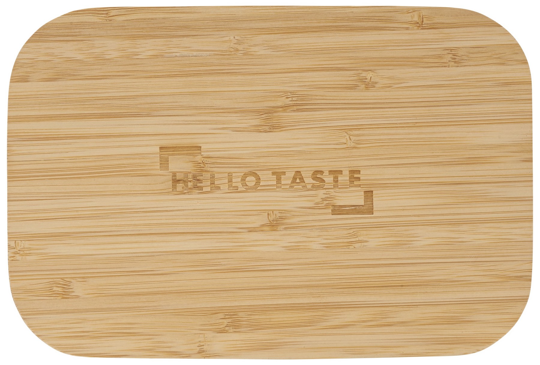 Picture of Bamboo Fiber Lunch Box with Cutting Board Lid