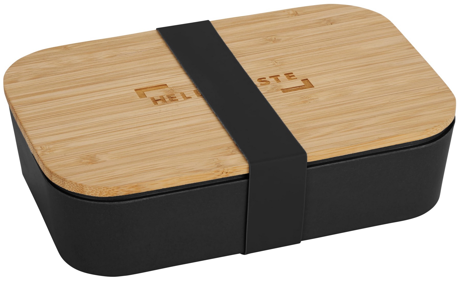 Picture of Bamboo Fiber Lunch Box with Cutting Board Lid
