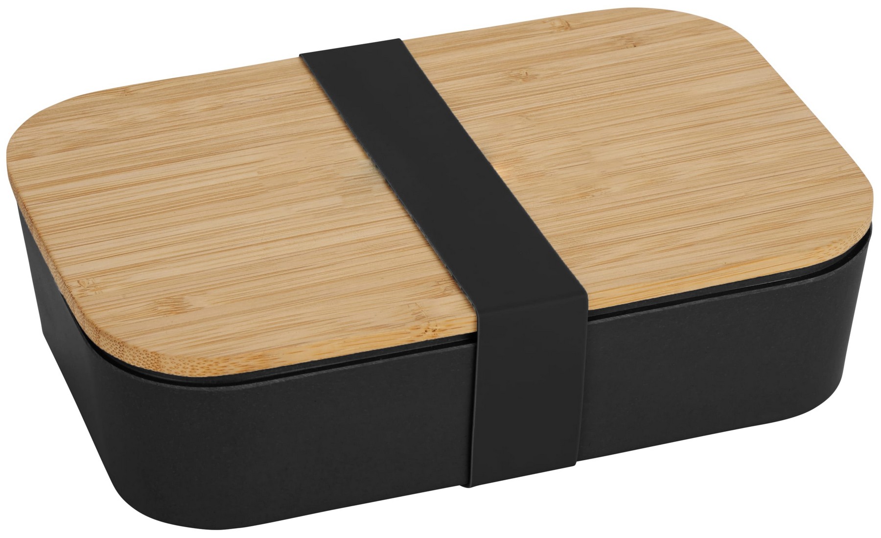 Picture of Bamboo Fiber Lunch Box with Cutting Board Lid