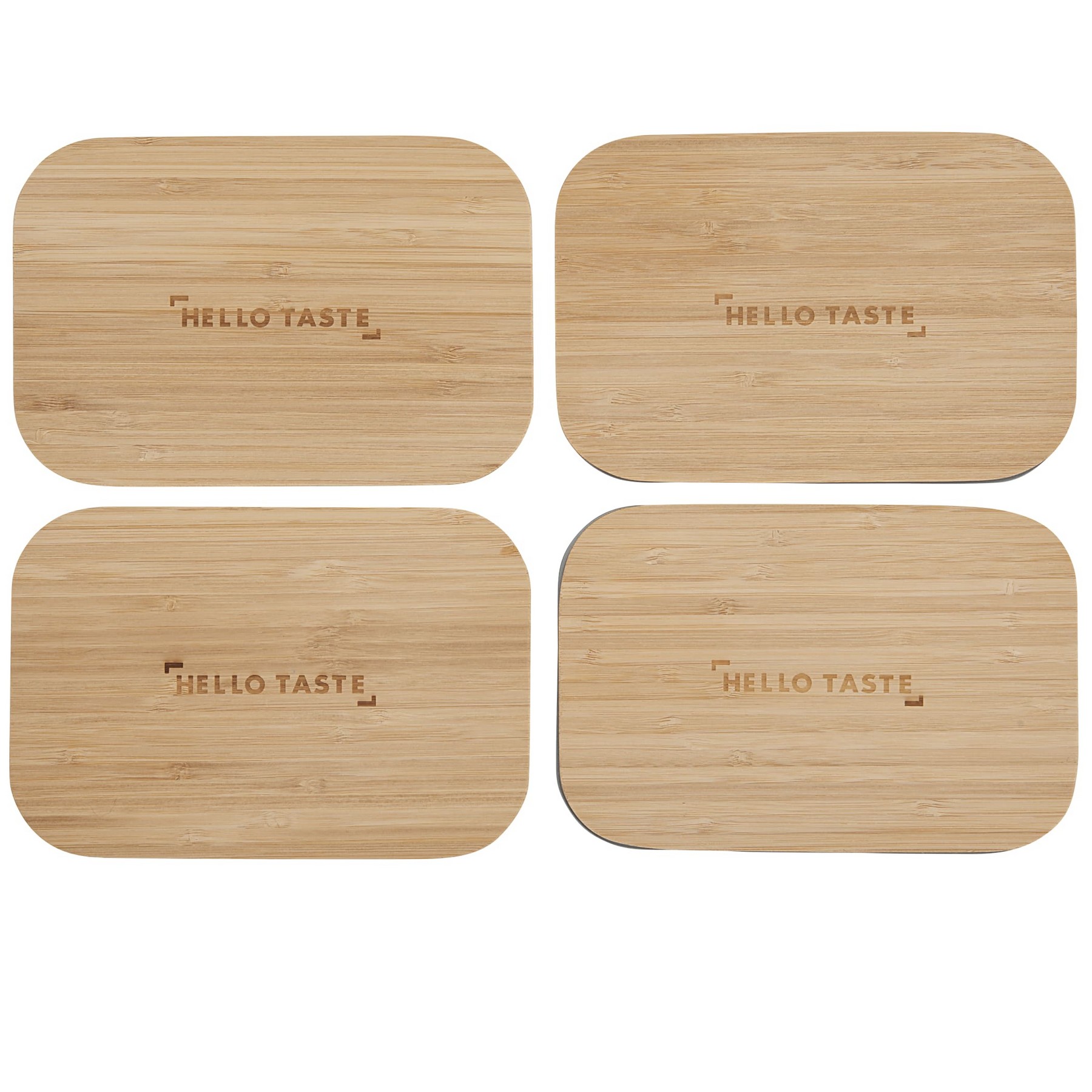 Picture of Bamboo Fiber Lunch Box with Cutting Board Lid