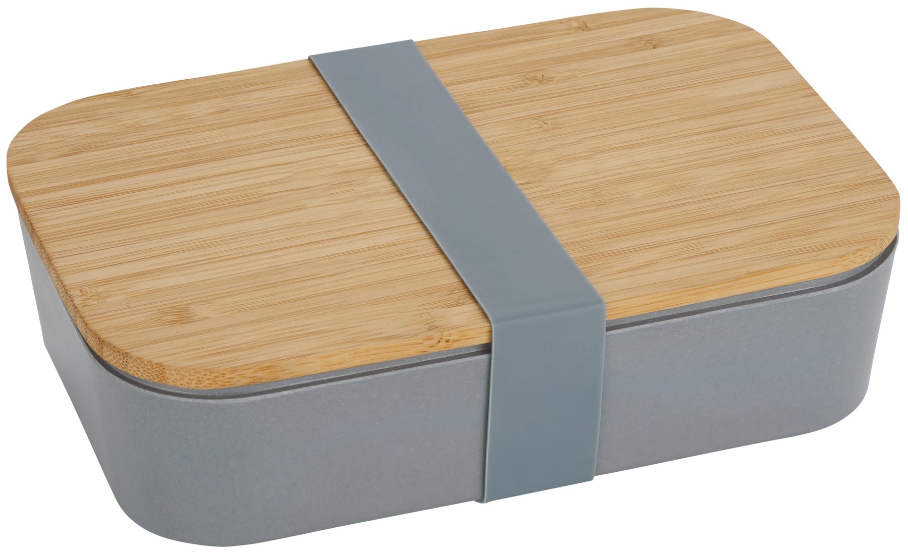 Picture of Bamboo Fiber Lunch Box with Cutting Board Lid