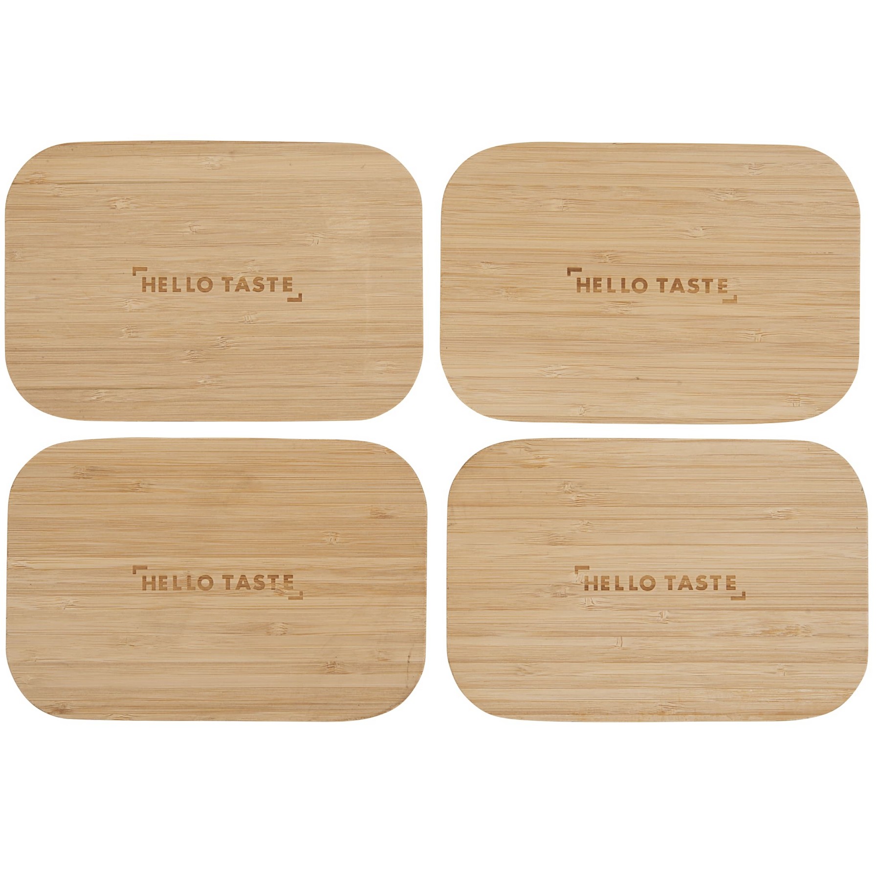 Picture of Bamboo Fiber Lunch Box with Cutting Board Lid