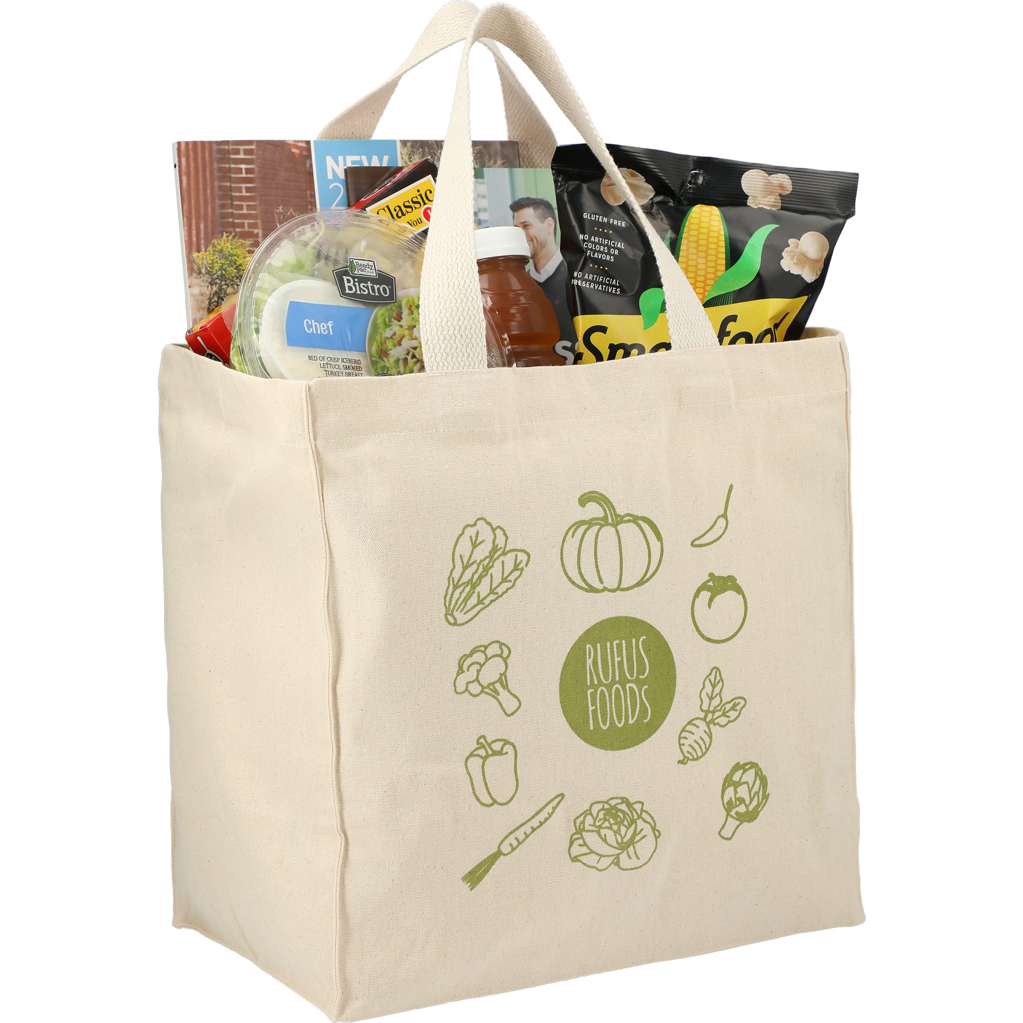 Picture of Essential 8oz Cotton Grocery Tote