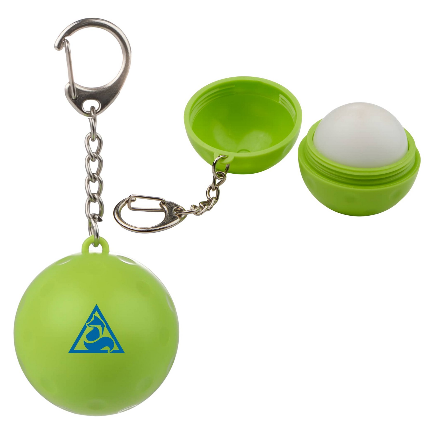 Picture of Recycled Pickleball SPF15 Lip Balm Keychain