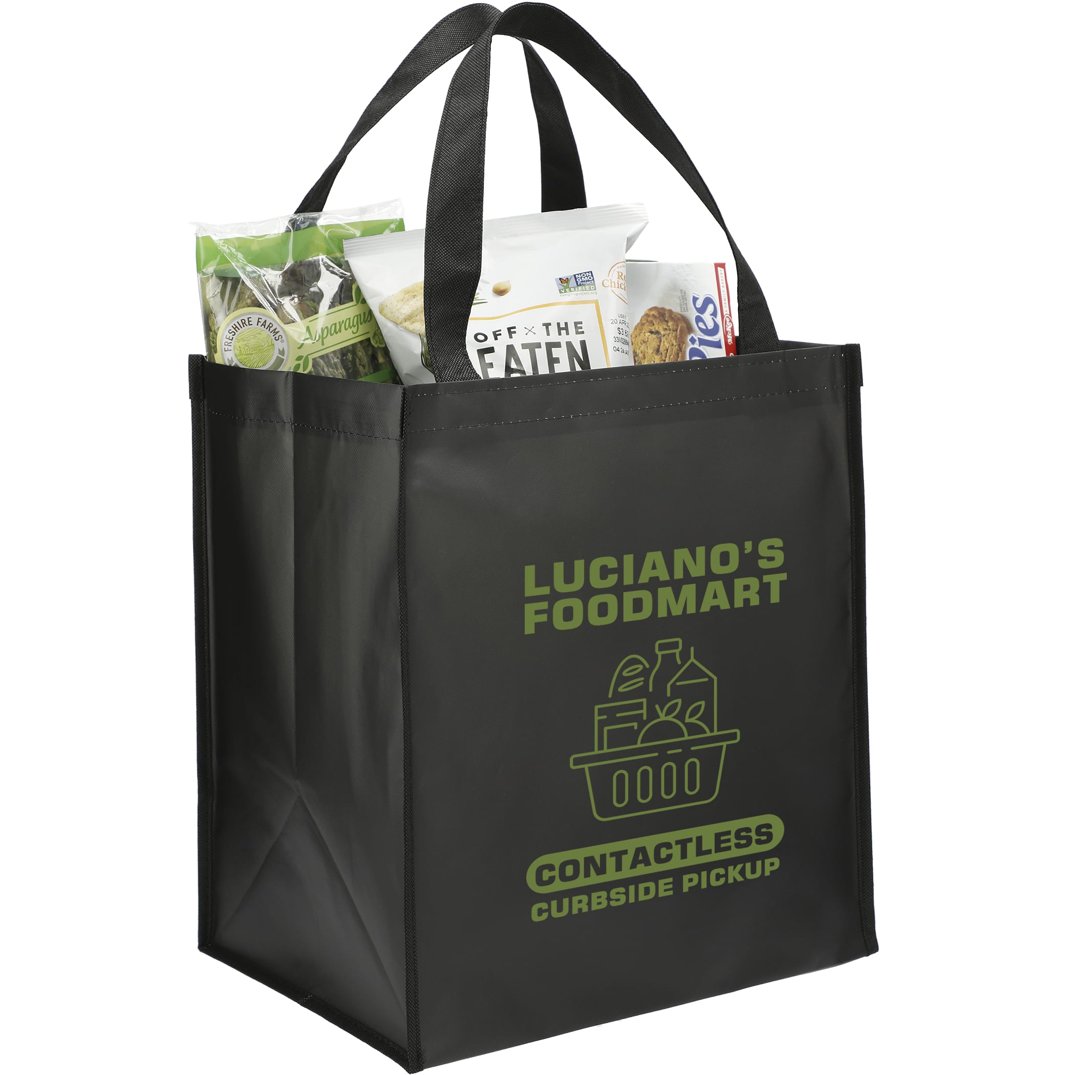Picture of Double Laminated Wipeable Grocery Tote