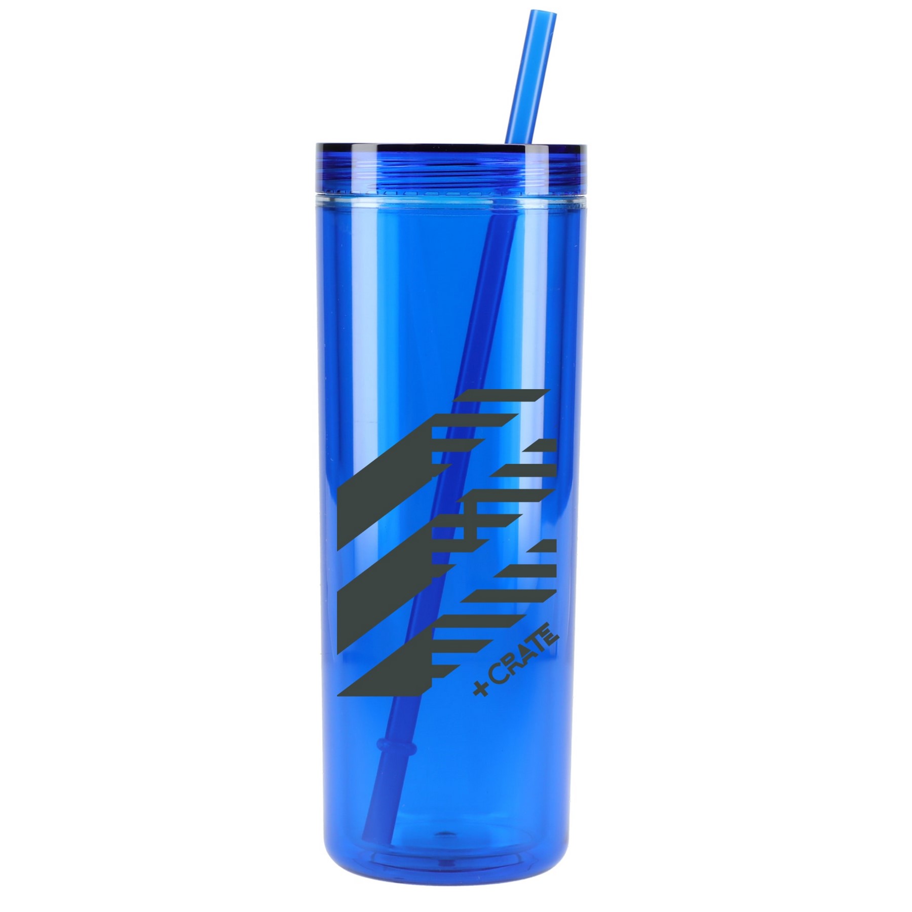 Picture of Chroma Recycled Acrylic Skinny Tumbler 16oz