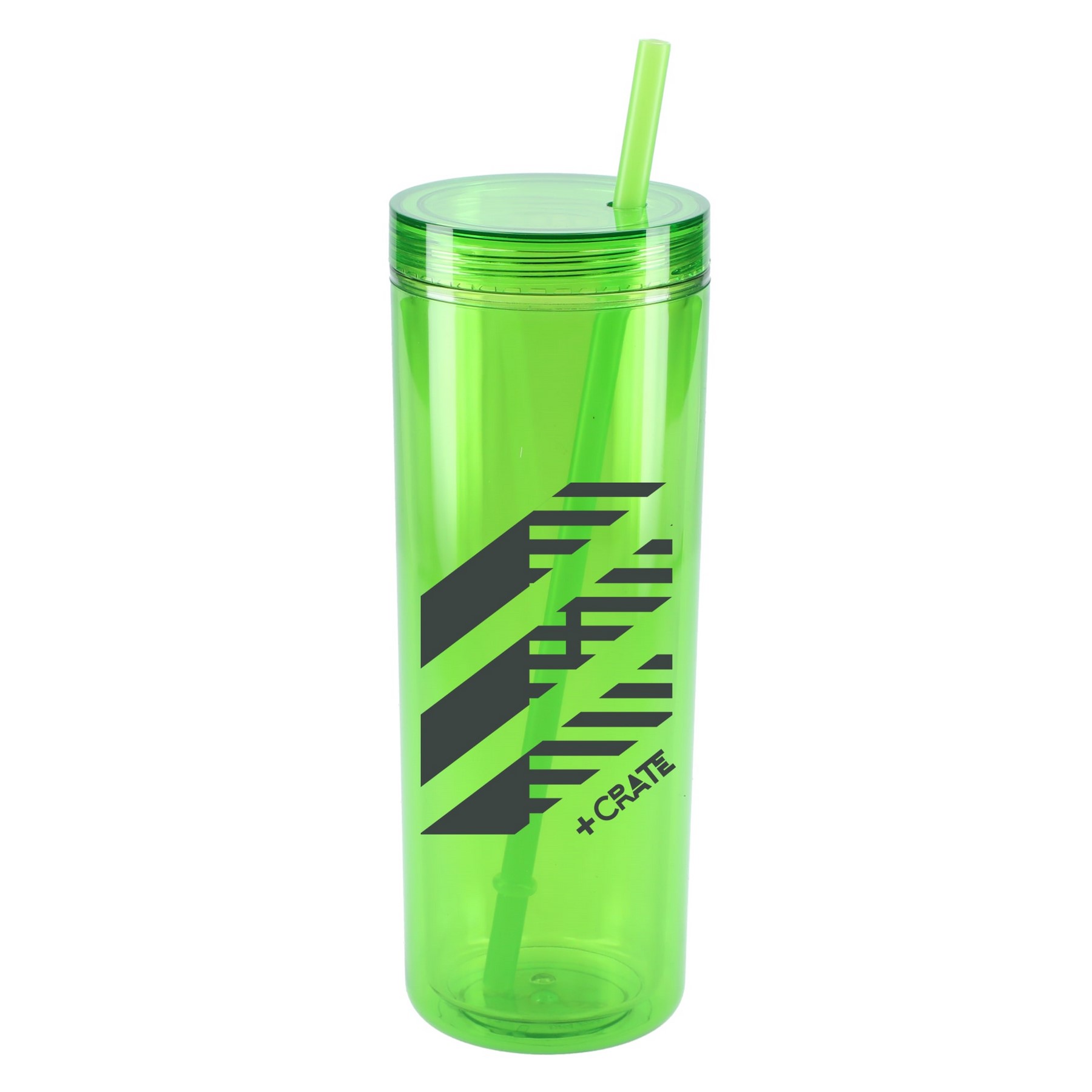 Picture of Chroma Recycled Acrylic Skinny Tumbler 16oz