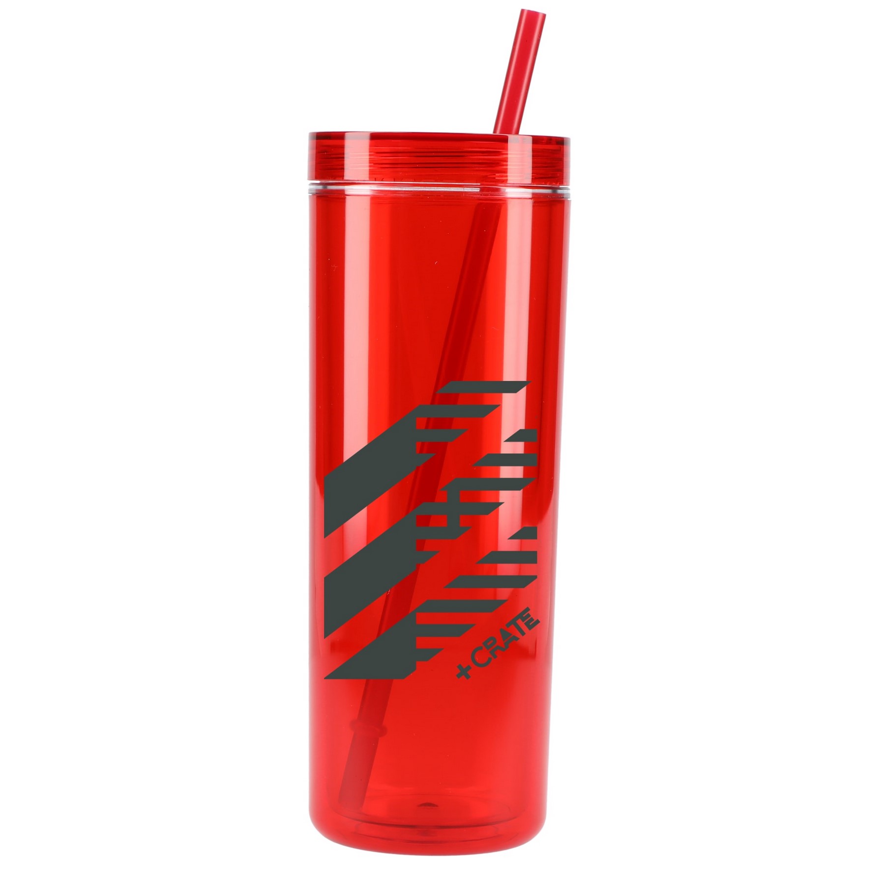 Picture of Chroma Recycled Acrylic Skinny Tumbler 16oz