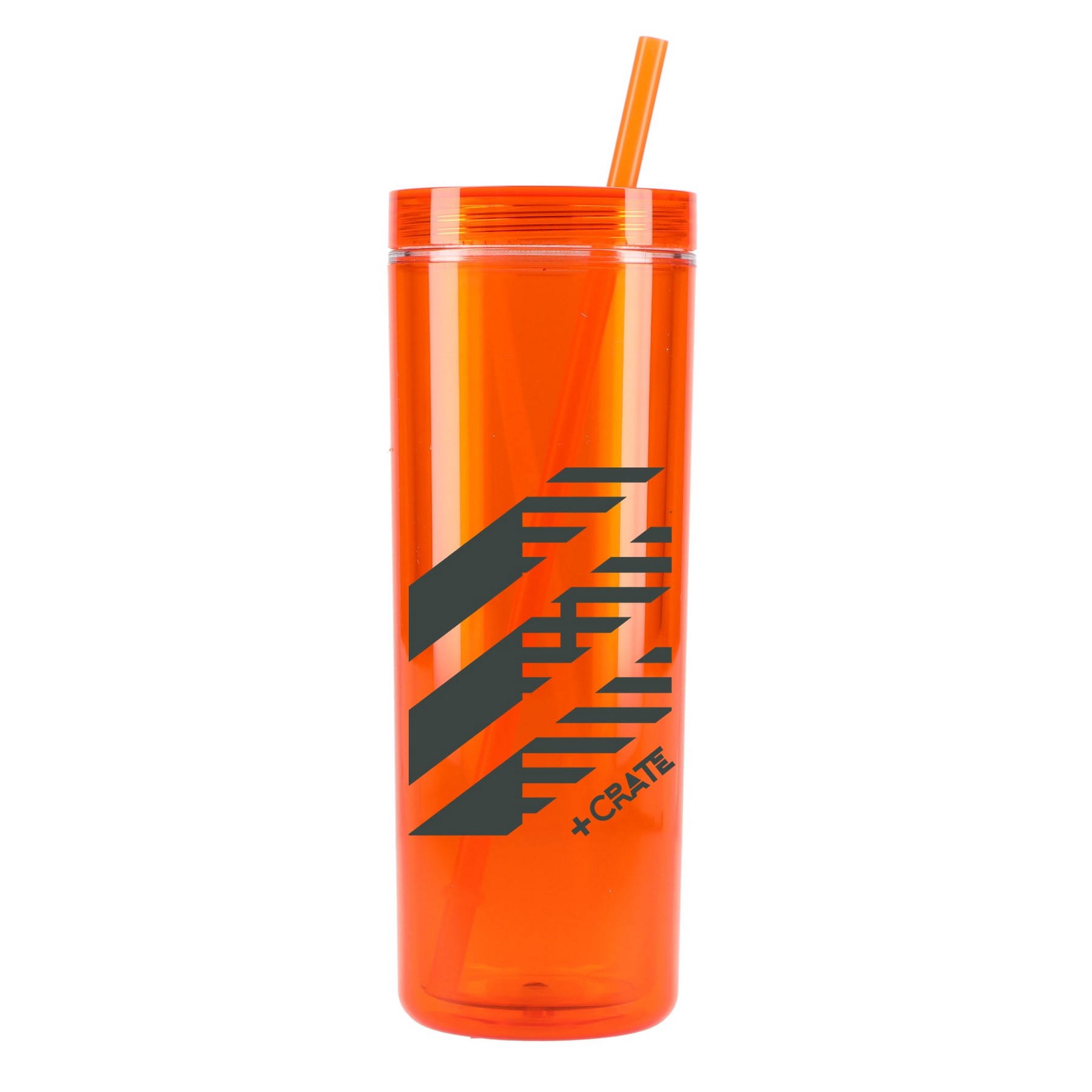 Picture of Chroma Recycled Acrylic Skinny Tumbler 16oz