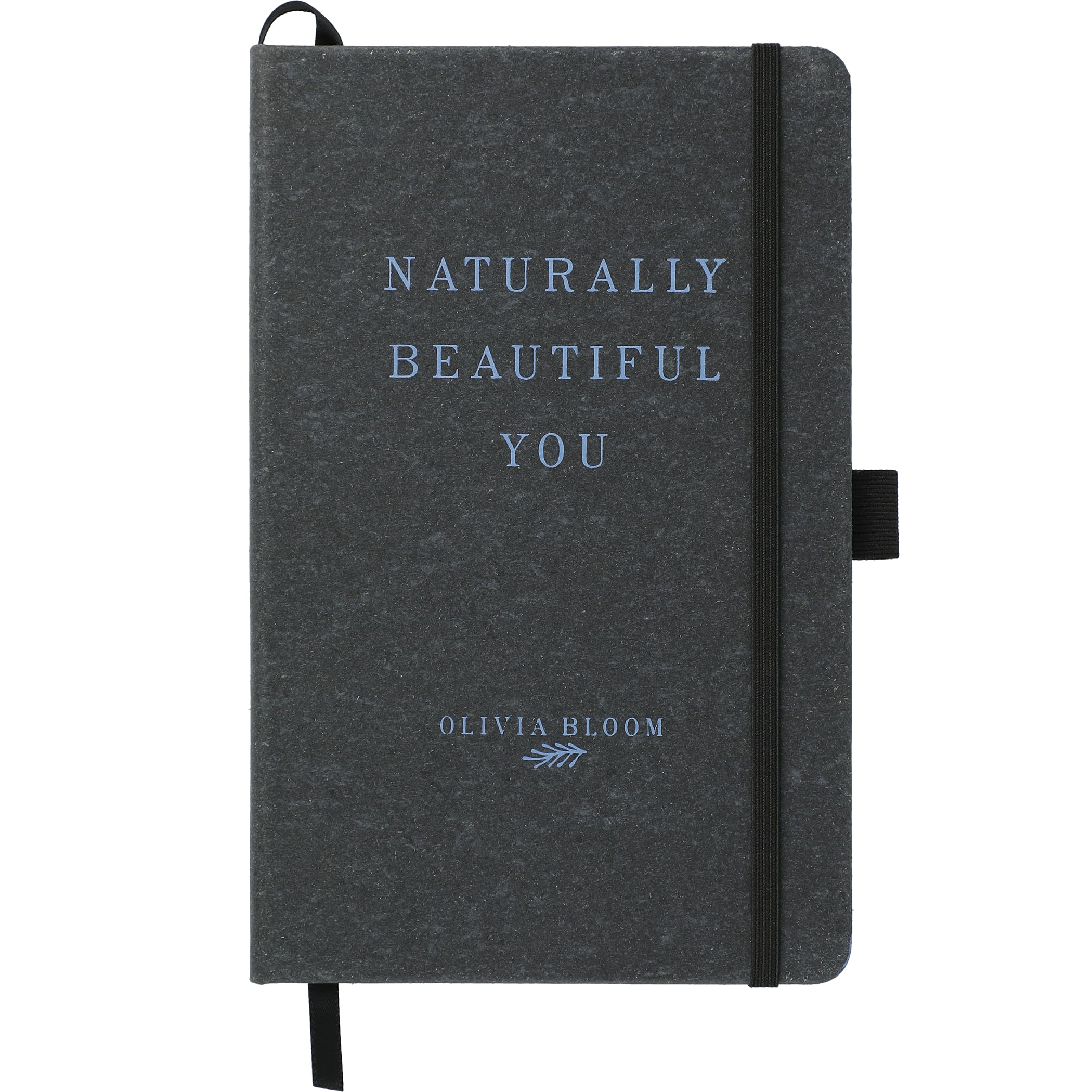 Picture of 5.5'' x 8.5'' FSC® Mix Recycled Leather Bound Journal